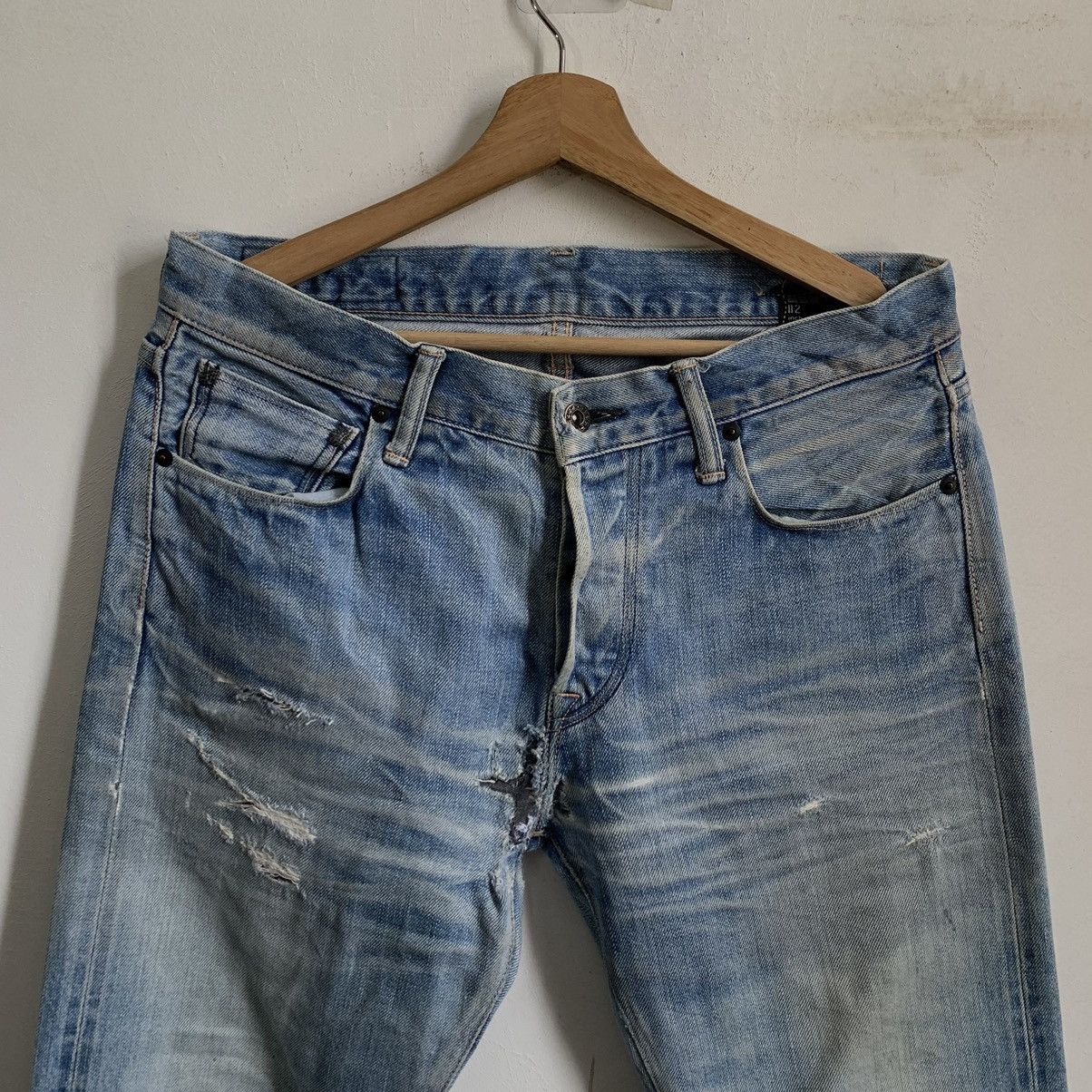 Issey Miyake Kuro Japanese Selvedge Denim Jeans Size US 34 / EU 50 - 3 Thumbnail