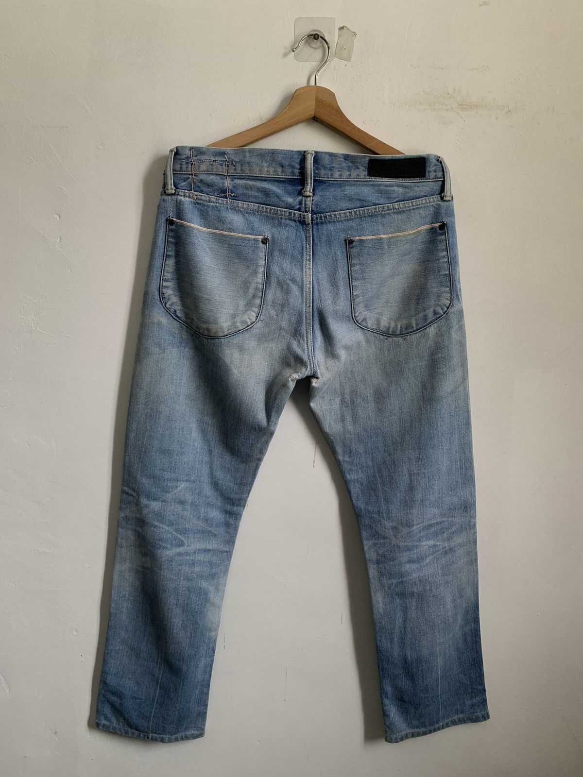 Issey Miyake Kuro Japanese Selvedge Denim Jeans Size US 34 / EU 50 - 2 Thumbnail