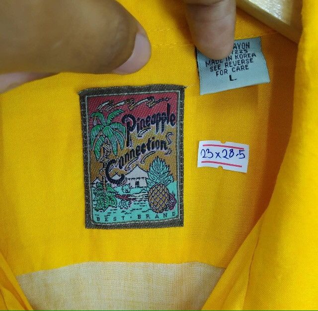 Other Vintage Rare Design Hawaiian Rayon Shirt Single Pocket Size US XL / EU 56 / 4 - 5 Thumbnail