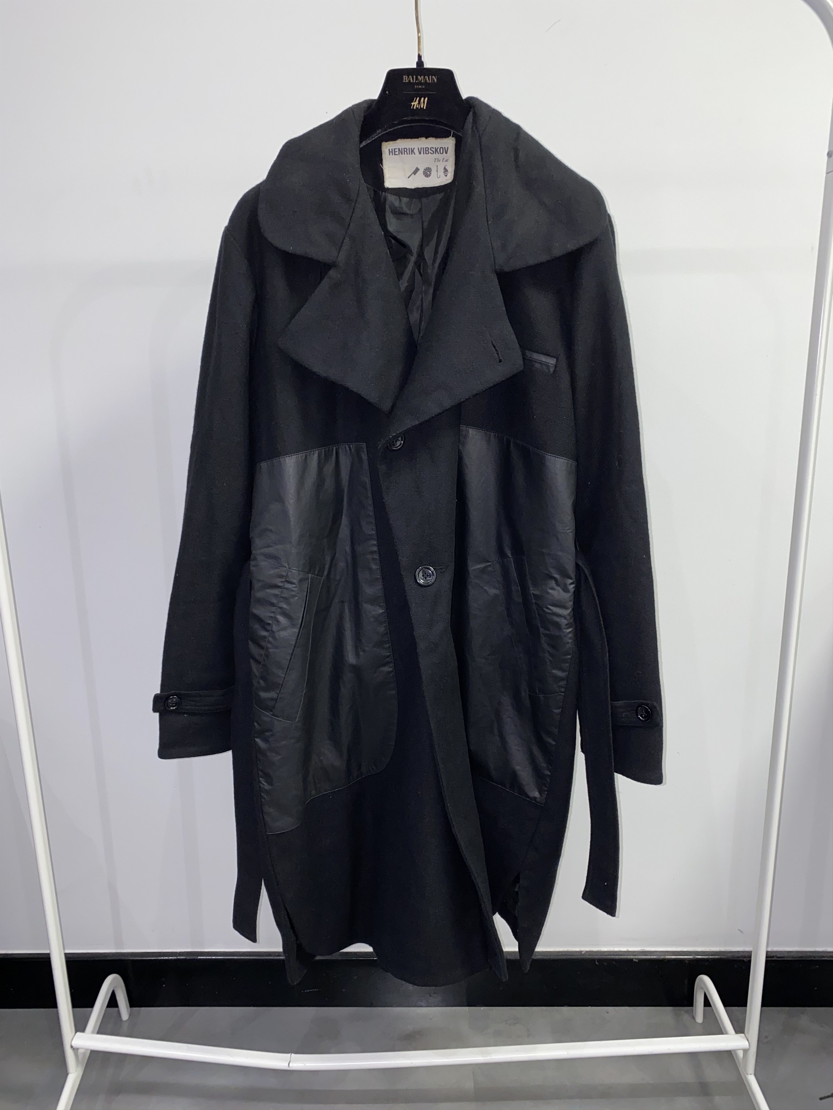 Henrik Vibskov AW10/11 Henrik Vibskov "The Eat" Collection Wool Coat Size US M / EU 48-50 / 2 - 6 Thumbnail