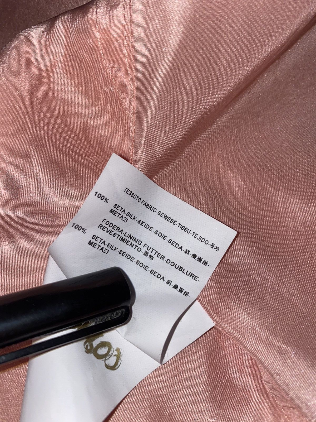 Balenciaga SS12 Balenciaga Pink Silk Blazer Size US S / EU 44-46 / 1 - 16 Thumbnail