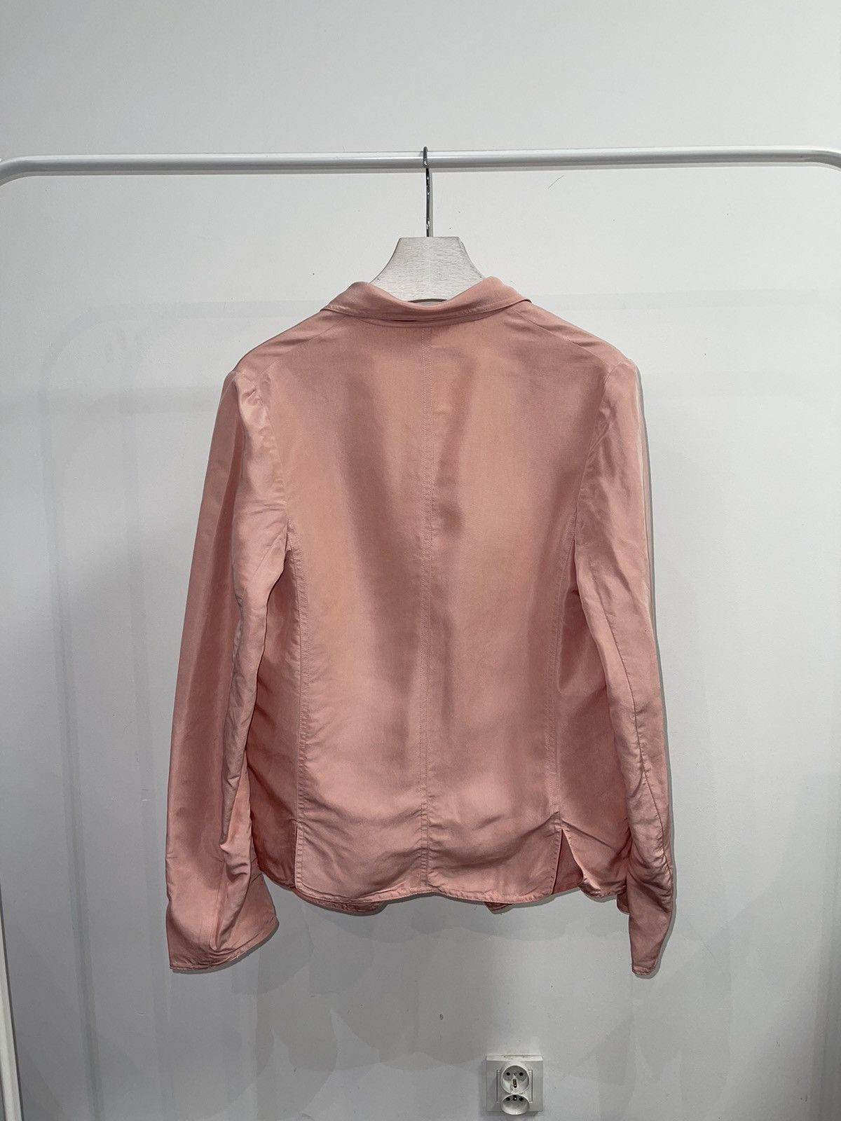 Balenciaga SS12 Balenciaga Pink Silk Blazer Size US S / EU 44-46 / 1 - 5 Thumbnail