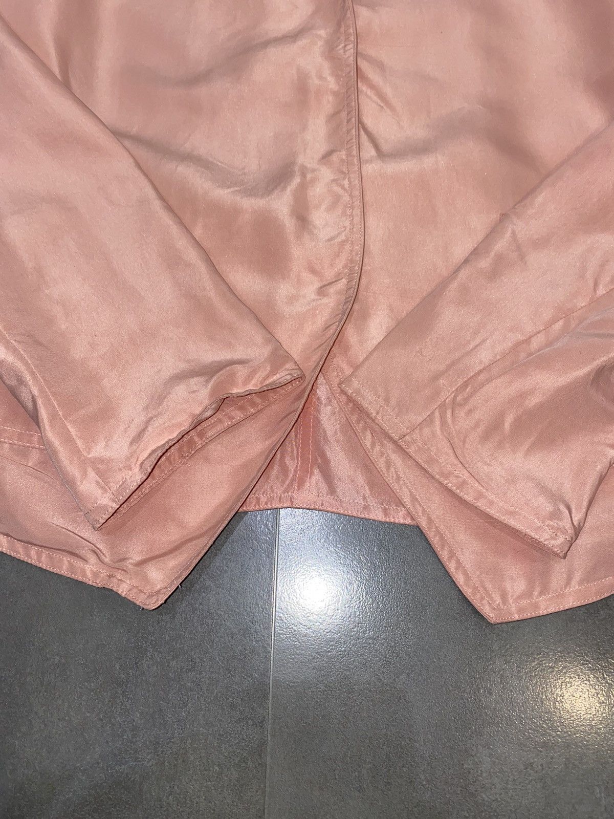 Balenciaga SS12 Balenciaga Pink Silk Blazer Size US S / EU 44-46 / 1 - 11 Thumbnail