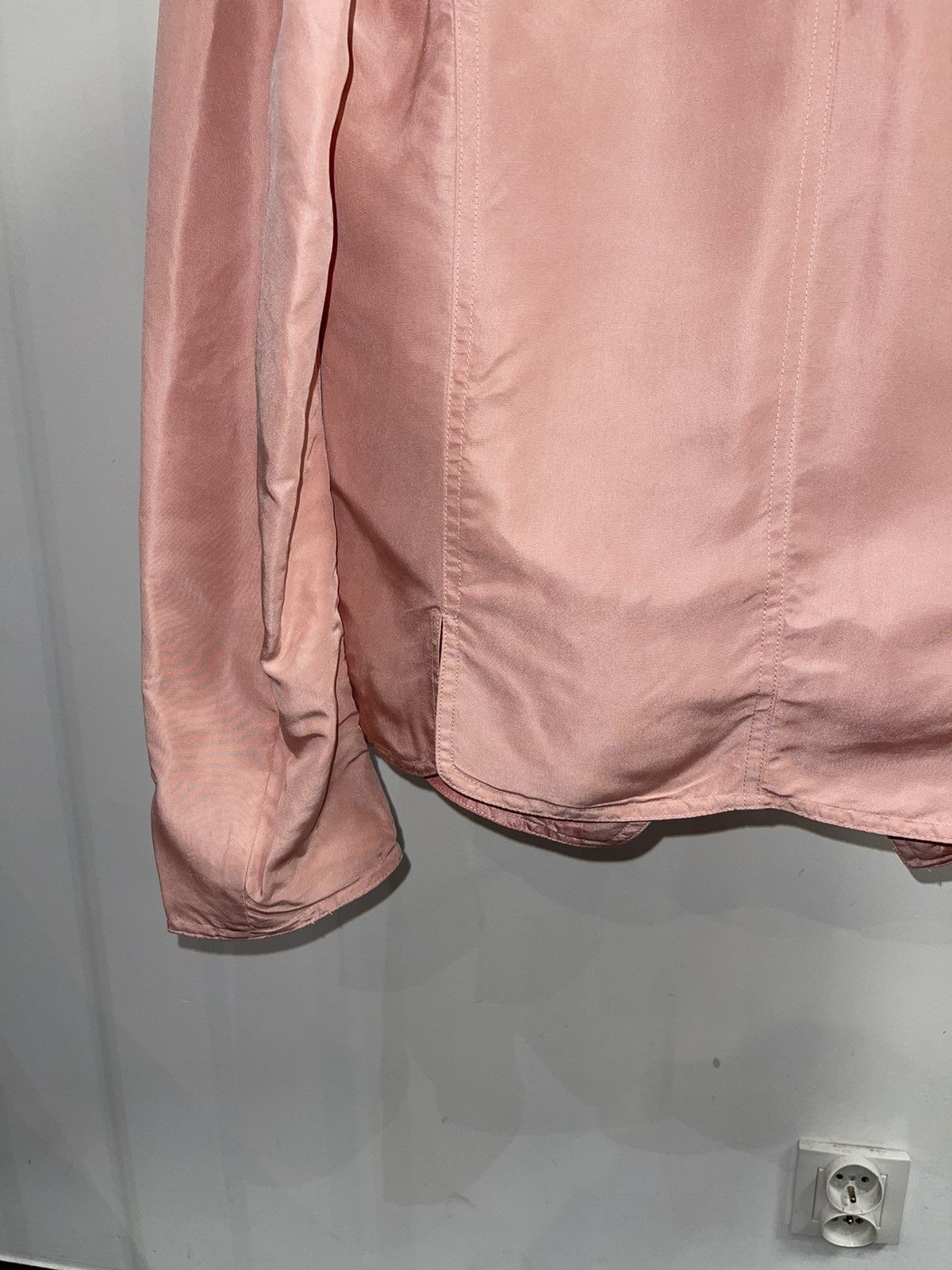 Balenciaga SS12 Balenciaga Pink Silk Blazer Size US S / EU 44-46 / 1 - 7 Thumbnail