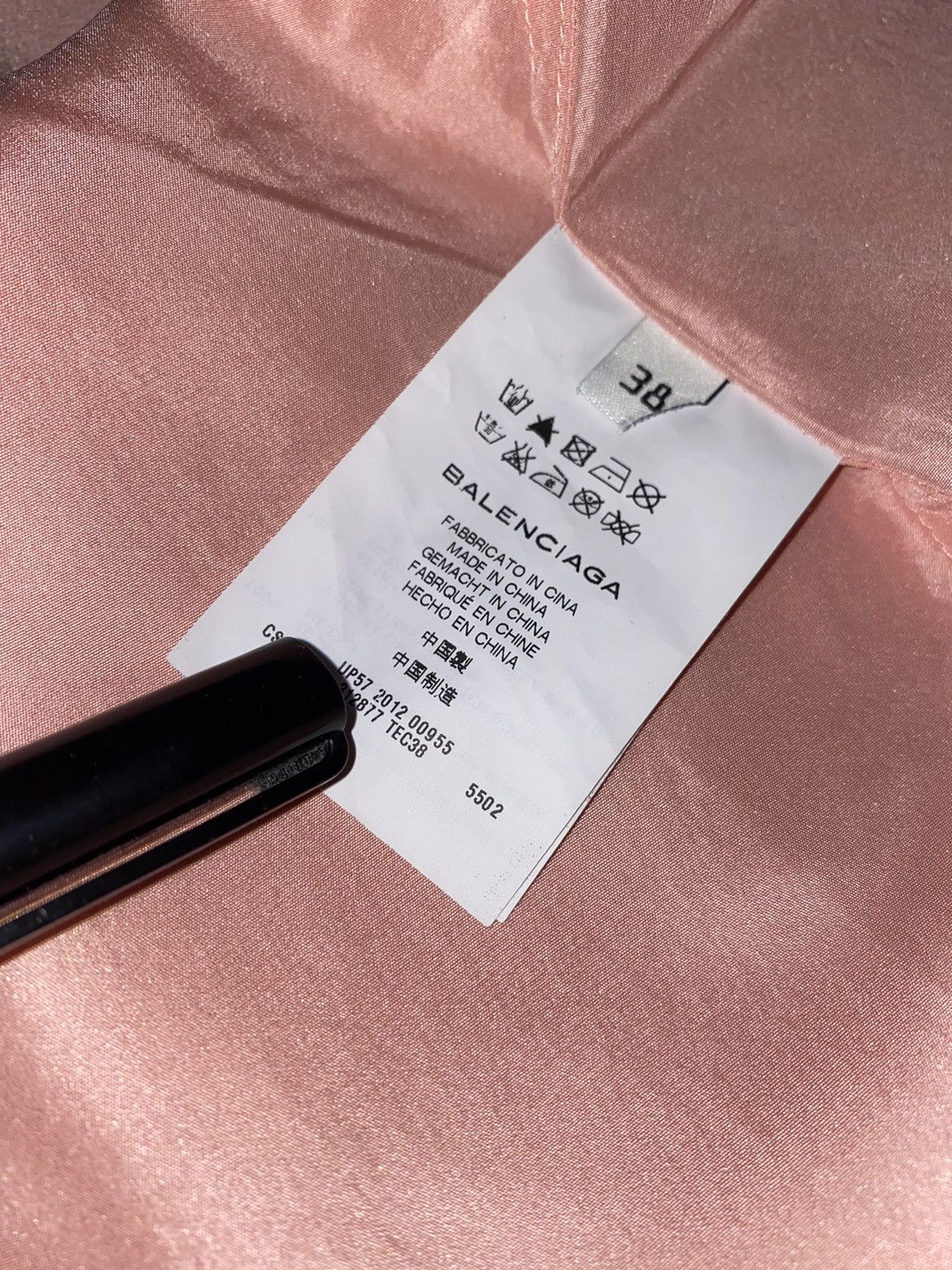 Balenciaga SS12 Balenciaga Pink Silk Blazer Size US S / EU 44-46 / 1 - 15 Thumbnail