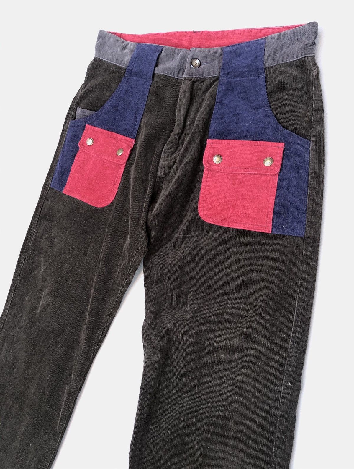 GRN × Japanese Brand GRN Tokyo Colourful Corduroy Bush Pants Size US 31 - 4 Thumbnail