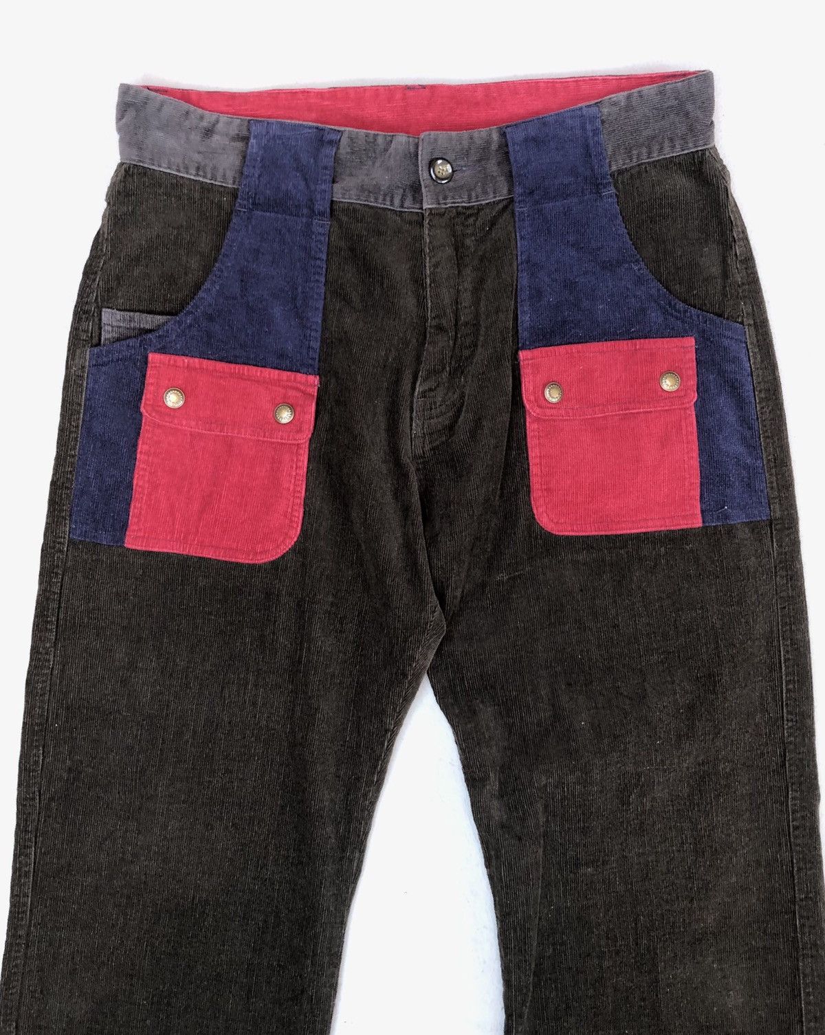 GRN × Japanese Brand GRN Tokyo Colourful Corduroy Bush Pants Size US 31 - 1 Thumbnail
