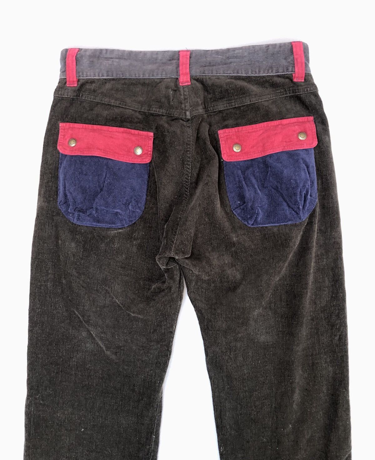 GRN × Japanese Brand GRN Tokyo Colourful Corduroy Bush Pants Size US 31 - 7 Thumbnail