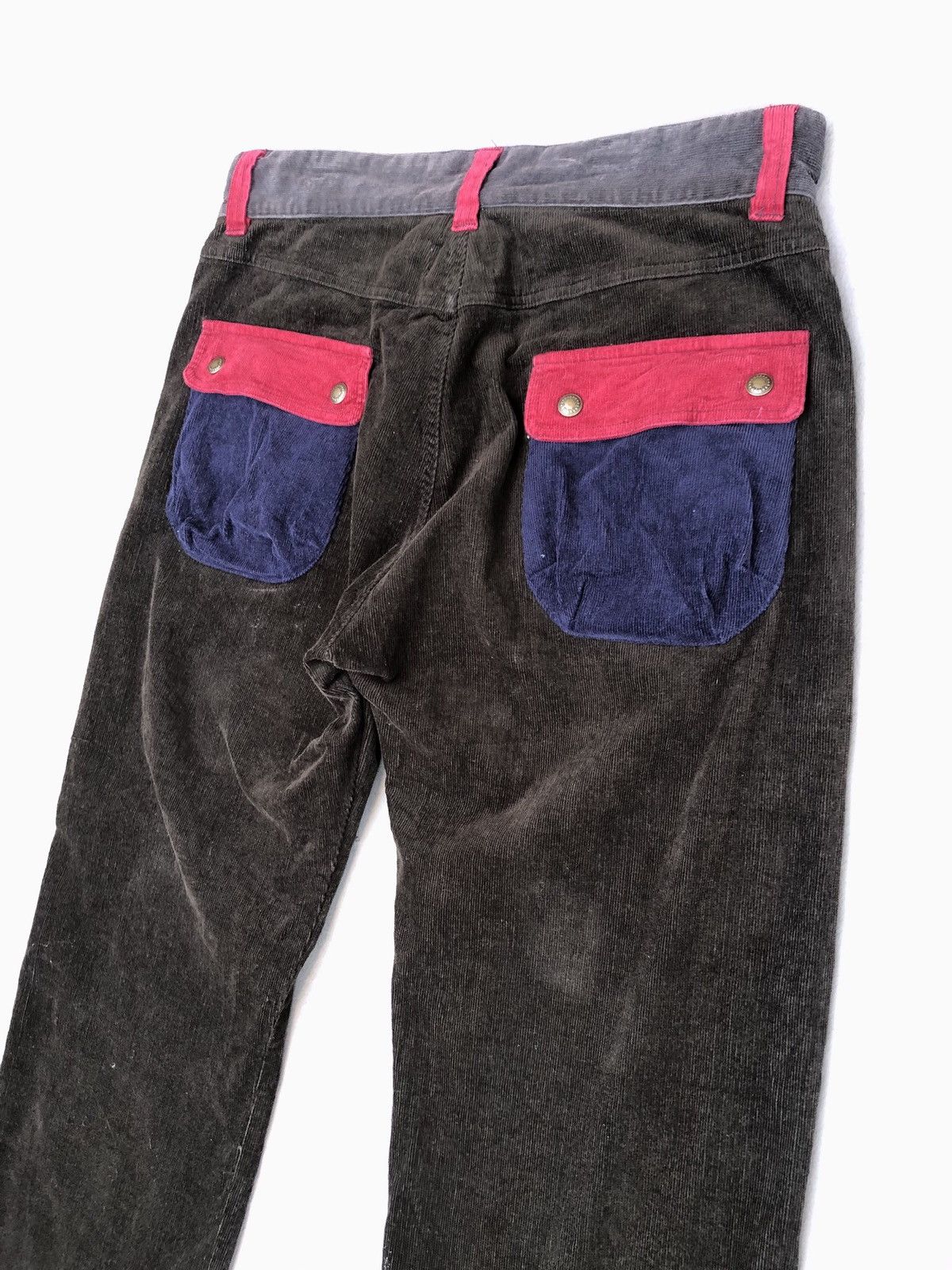 GRN × Japanese Brand GRN Tokyo Colourful Corduroy Bush Pants Size US 31 - 9 Thumbnail