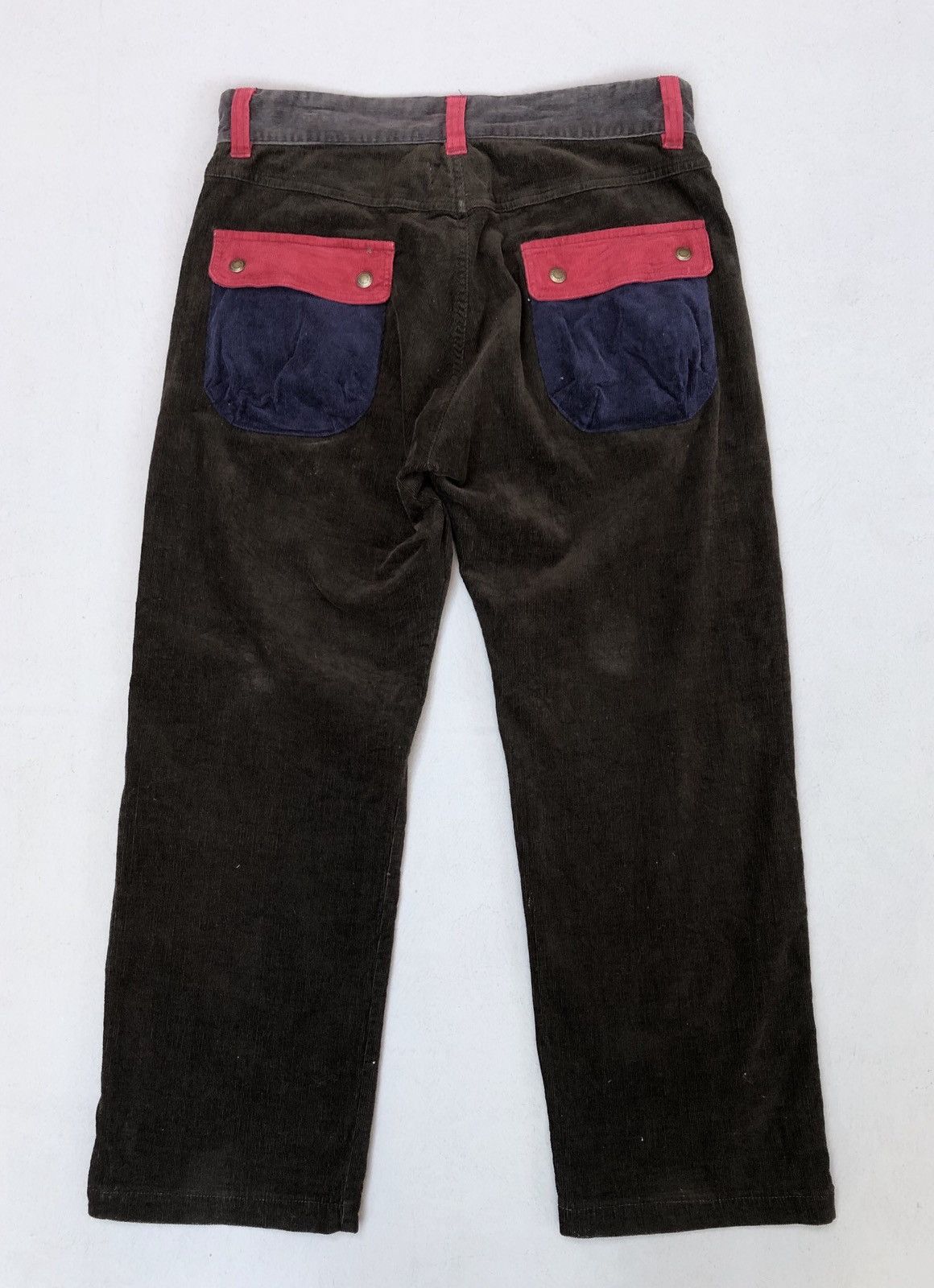 GRN × Japanese Brand GRN Tokyo Colourful Corduroy Bush Pants Size US 31 - 6 Thumbnail