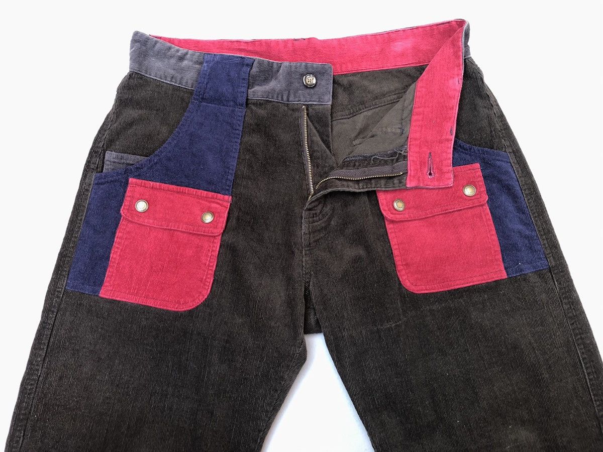 GRN × Japanese Brand GRN Tokyo Colourful Corduroy Bush Pants Size US 31 - 5 Thumbnail