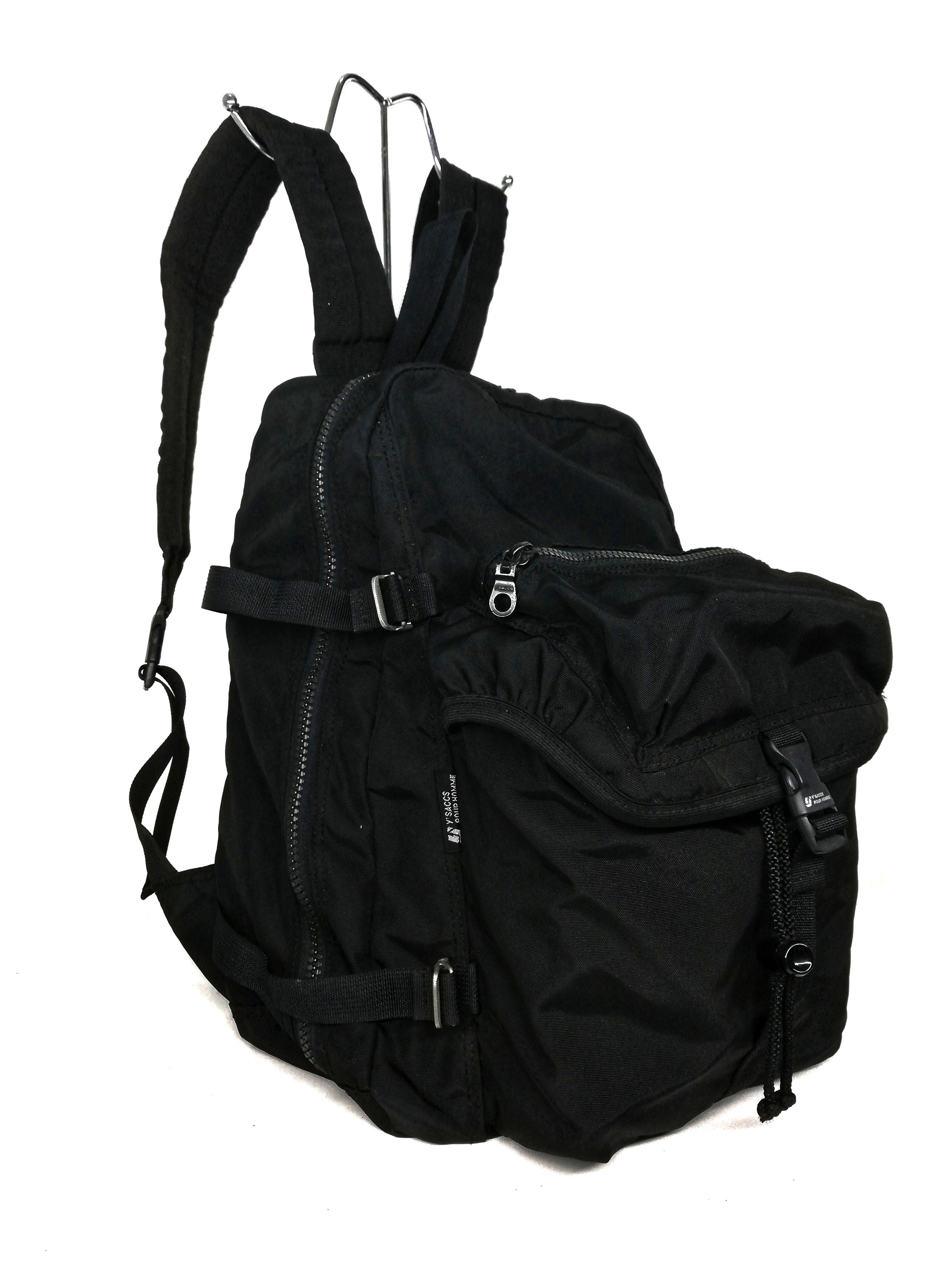 Y's × Yohji Yamamoto 🔥Y’saccs + Pour Homme Tank Pocket Parachute Backpack🔥 Size ONE SIZE - 1 Thumbnail