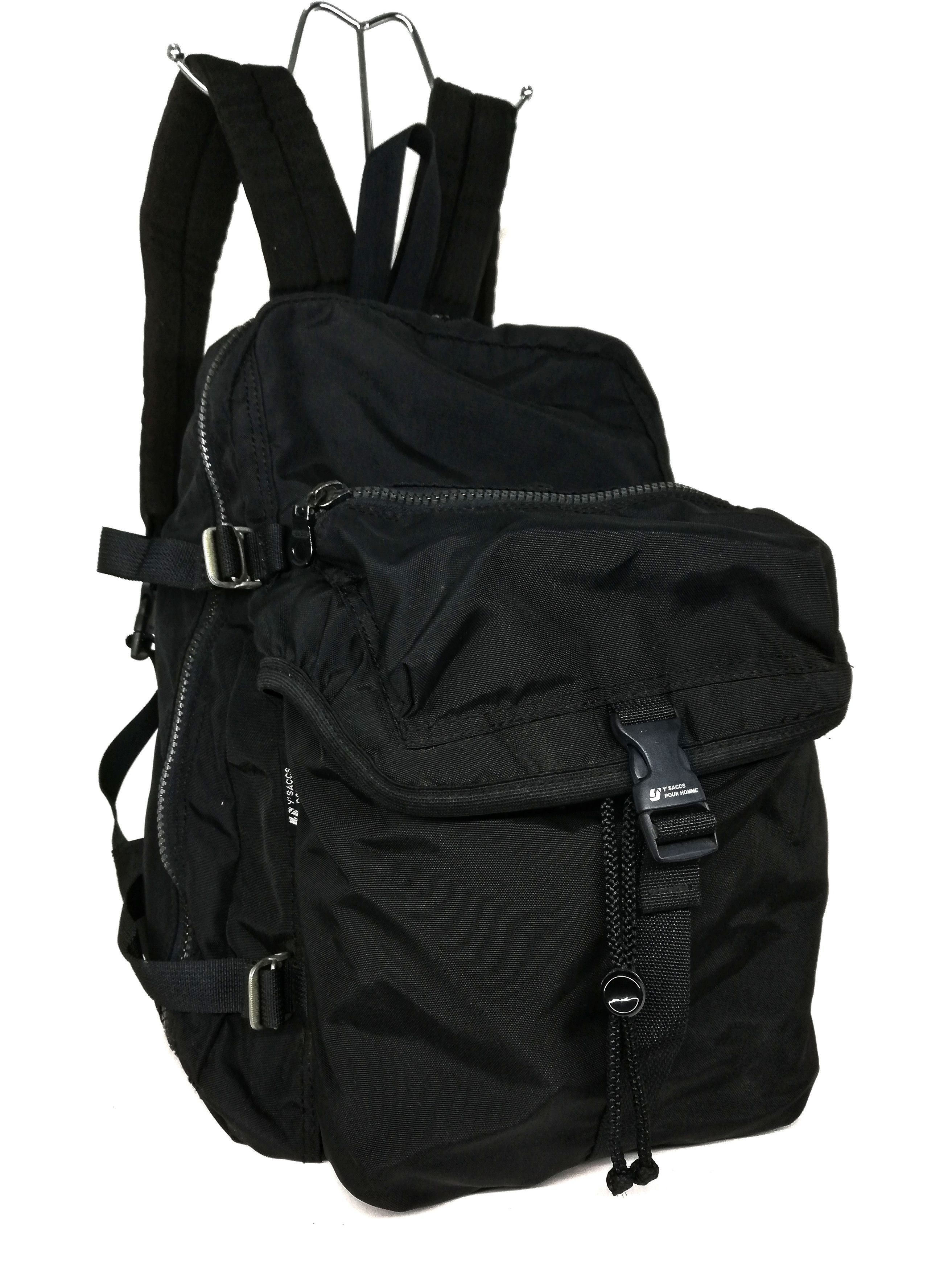 Y's × Yohji Yamamoto 🔥Y’saccs + Pour Homme Tank Pocket Parachute Backpack🔥 Size ONE SIZE - 3 Thumbnail