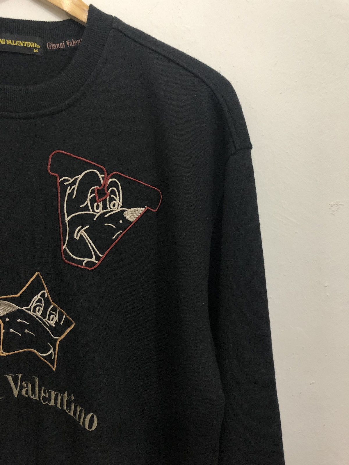 Valentino Gianni Valentino Embroidered Sweatshirt Size US M / EU 48-50 / 2 - 4 Thumbnail