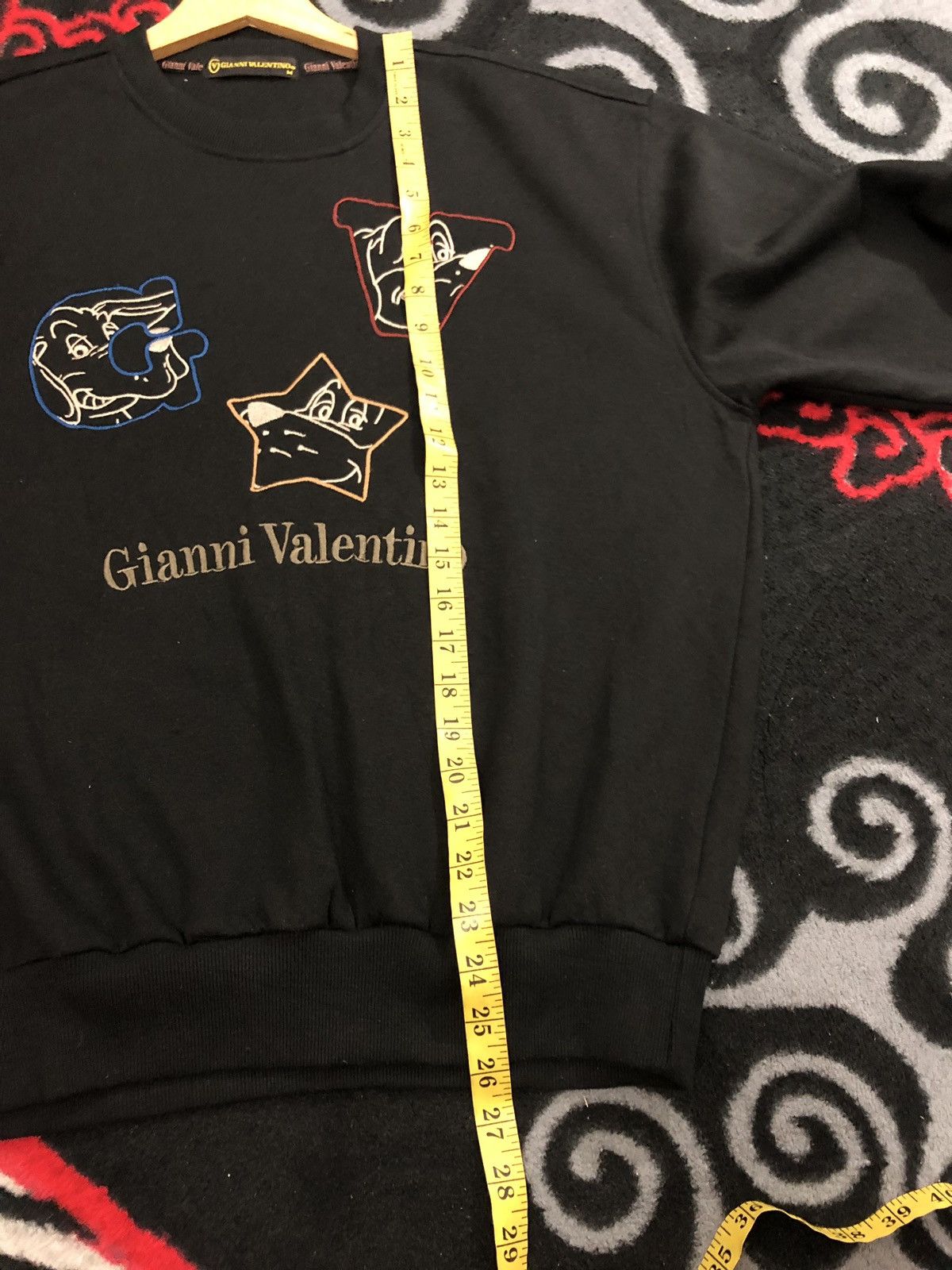 Valentino Gianni Valentino Embroidered Sweatshirt Size US M / EU 48-50 / 2 - 11 Thumbnail