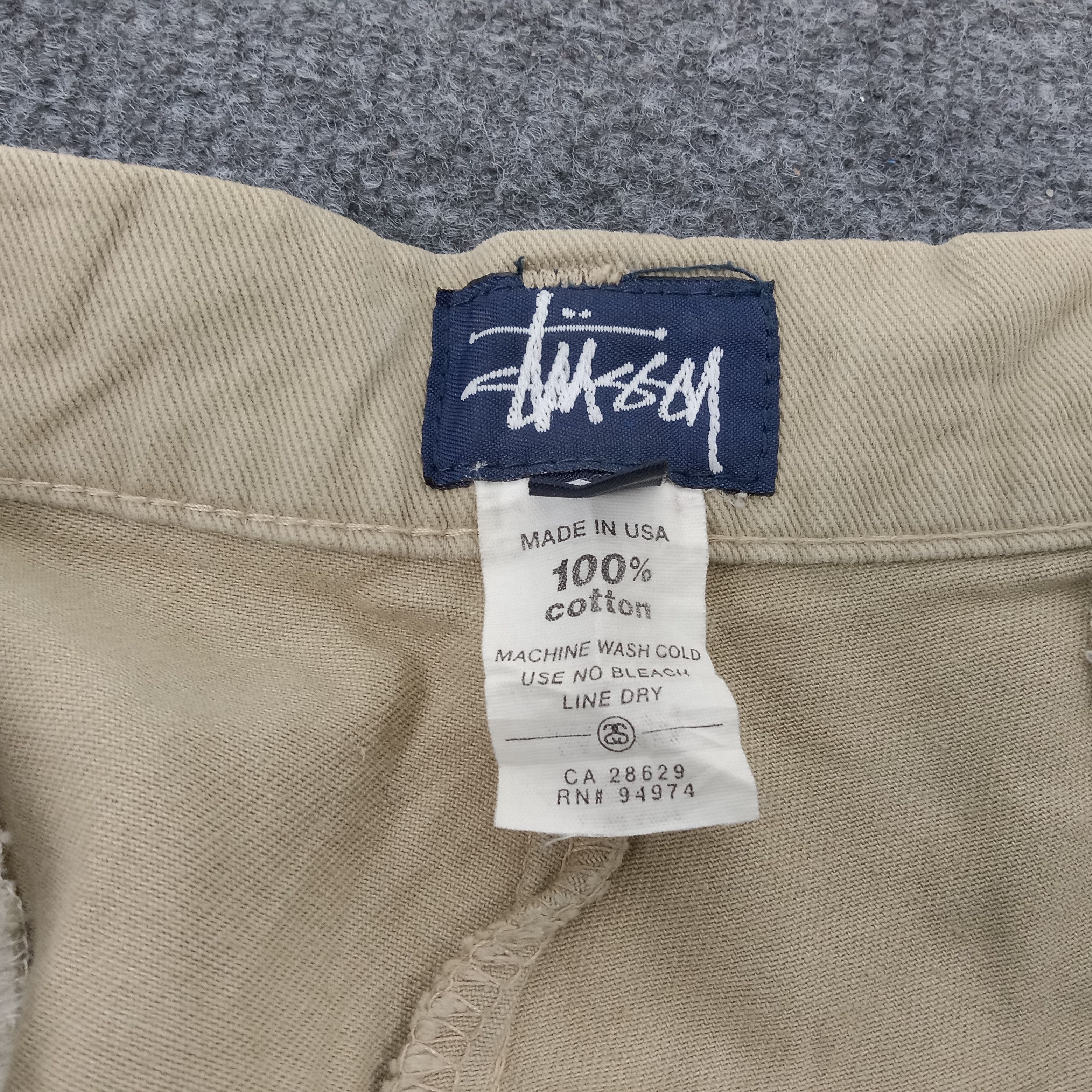 Stussy Stussy USA Custom Big Logo Design Pants Size US 34 / EU 50 - 8 Thumbnail