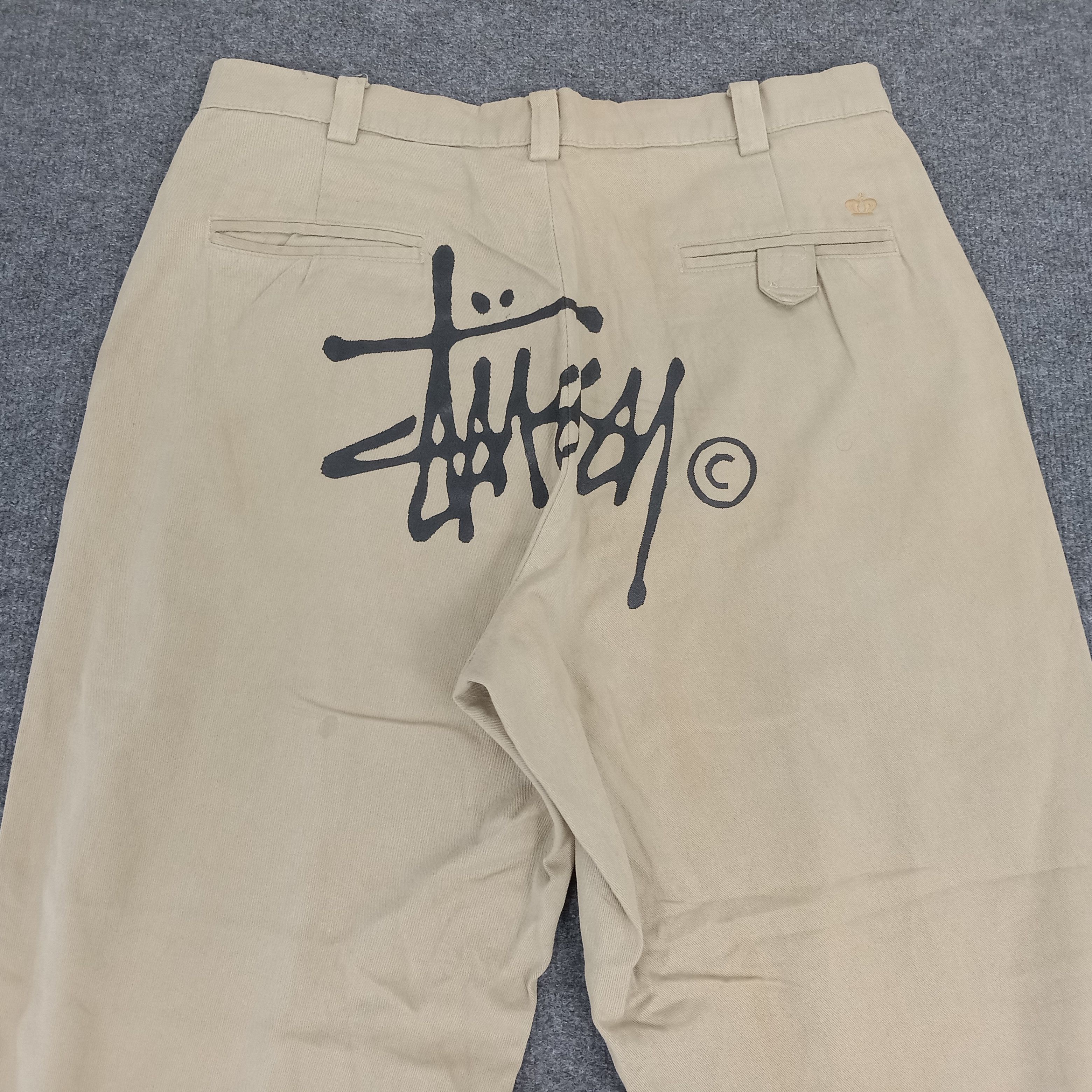 Stussy Stussy USA Custom Big Logo Design Pants Size US 34 / EU 50 - 4 Thumbnail