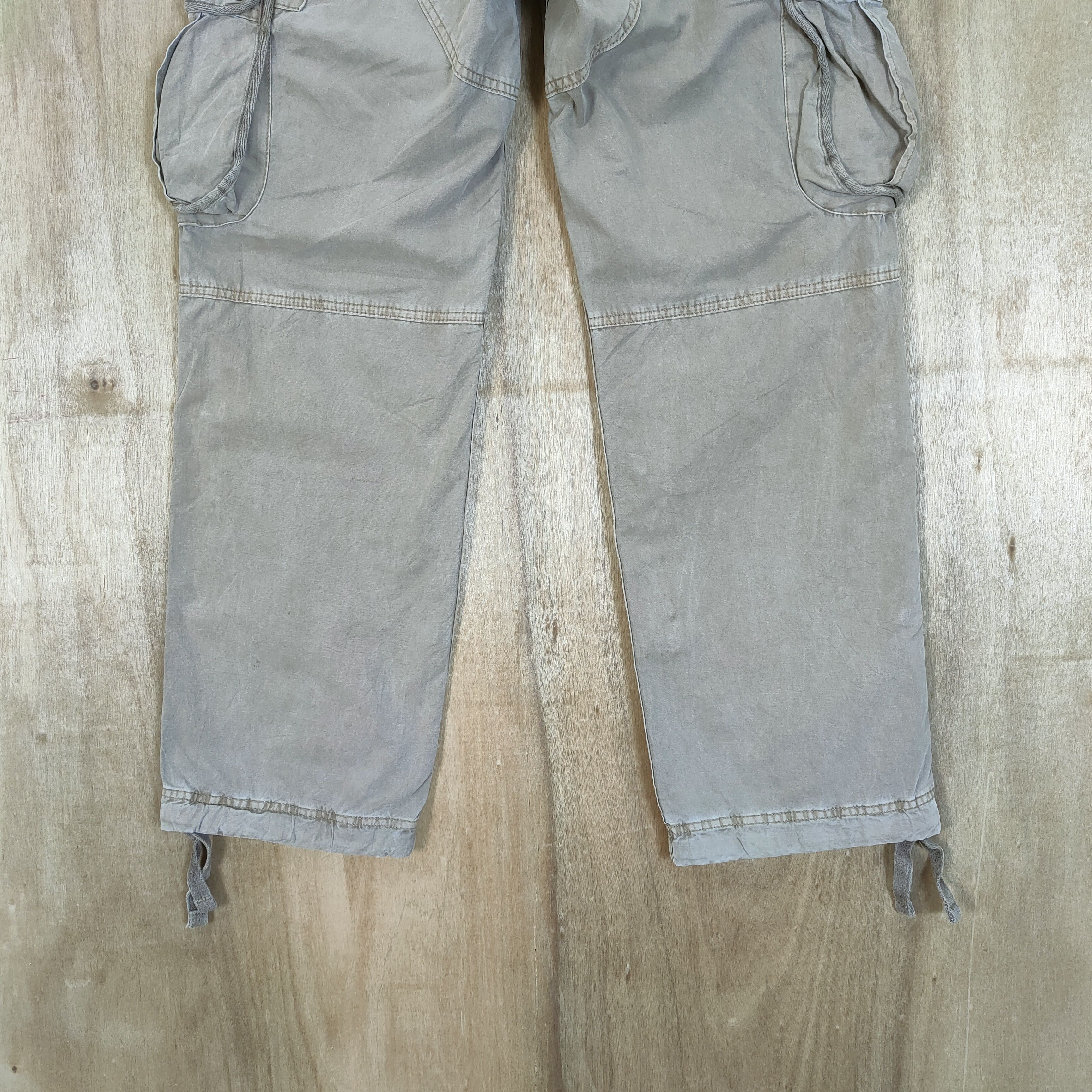 Japanese Brand JAPANESE BRAND FADED VINTAGE CARGO PANTS Size US 34 / EU 50 - 9 Thumbnail