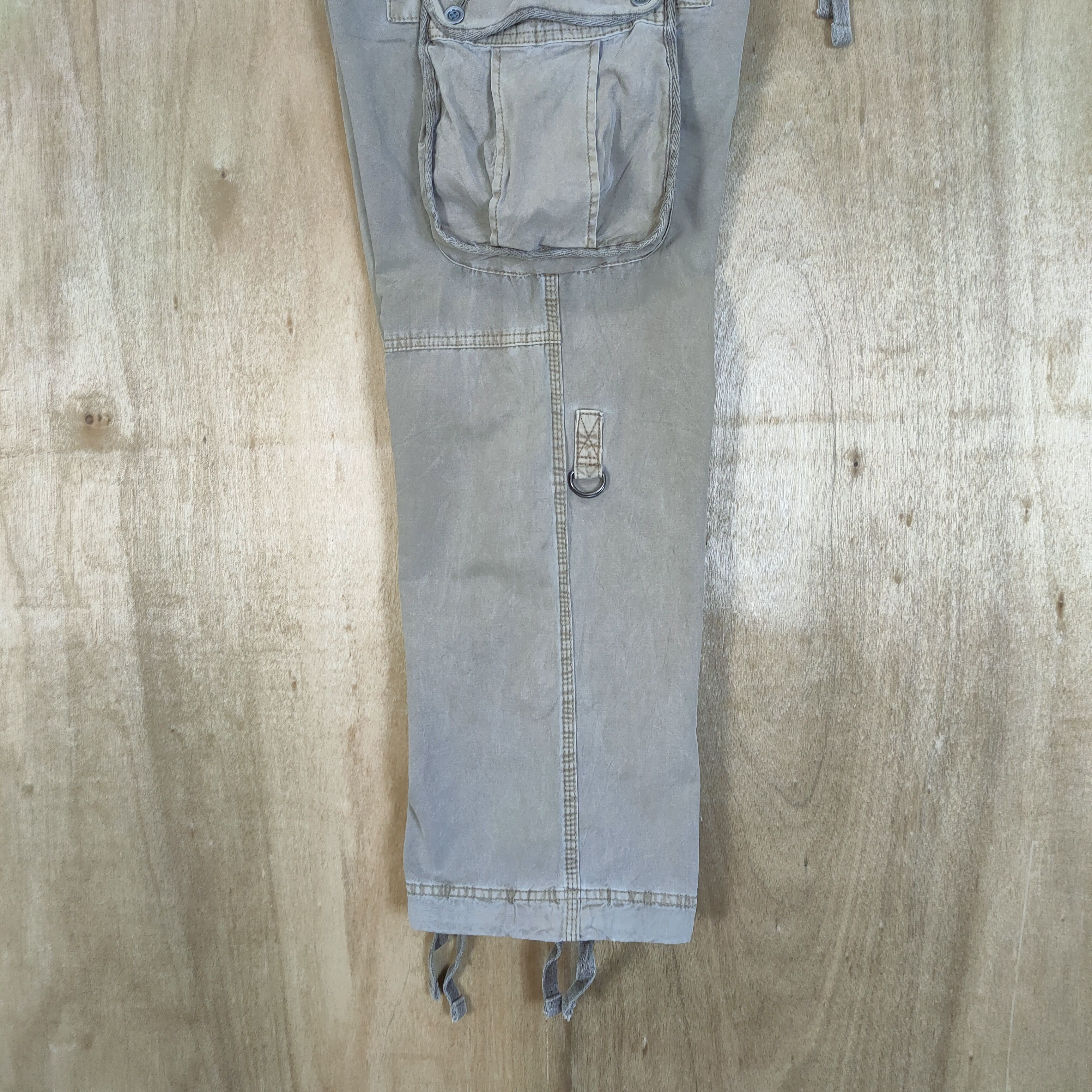 Japanese Brand JAPANESE BRAND FADED VINTAGE CARGO PANTS Size US 34 / EU 50 - 11 Thumbnail