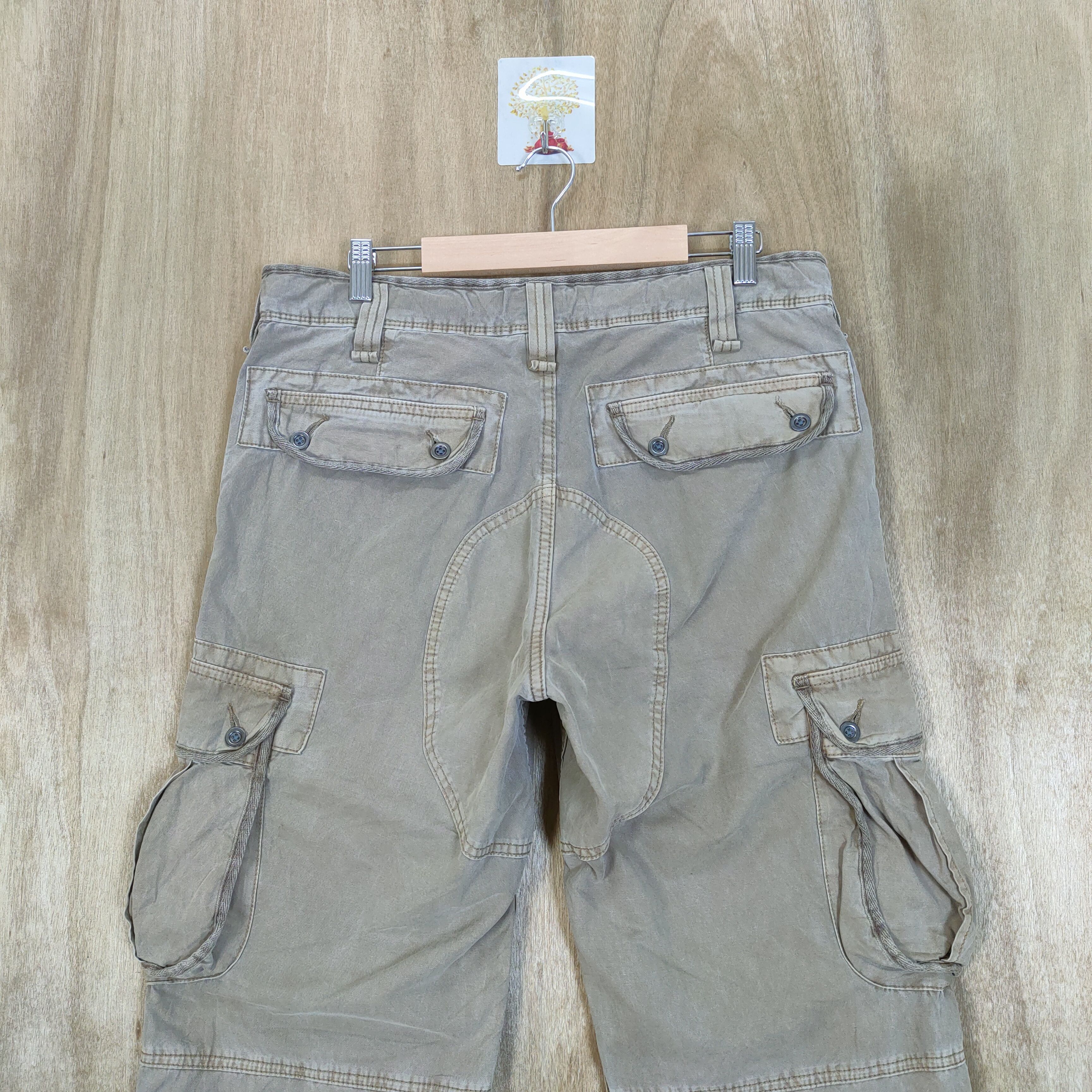 Japanese Brand JAPANESE BRAND FADED VINTAGE CARGO PANTS Size US 34 / EU 50 - 8 Thumbnail