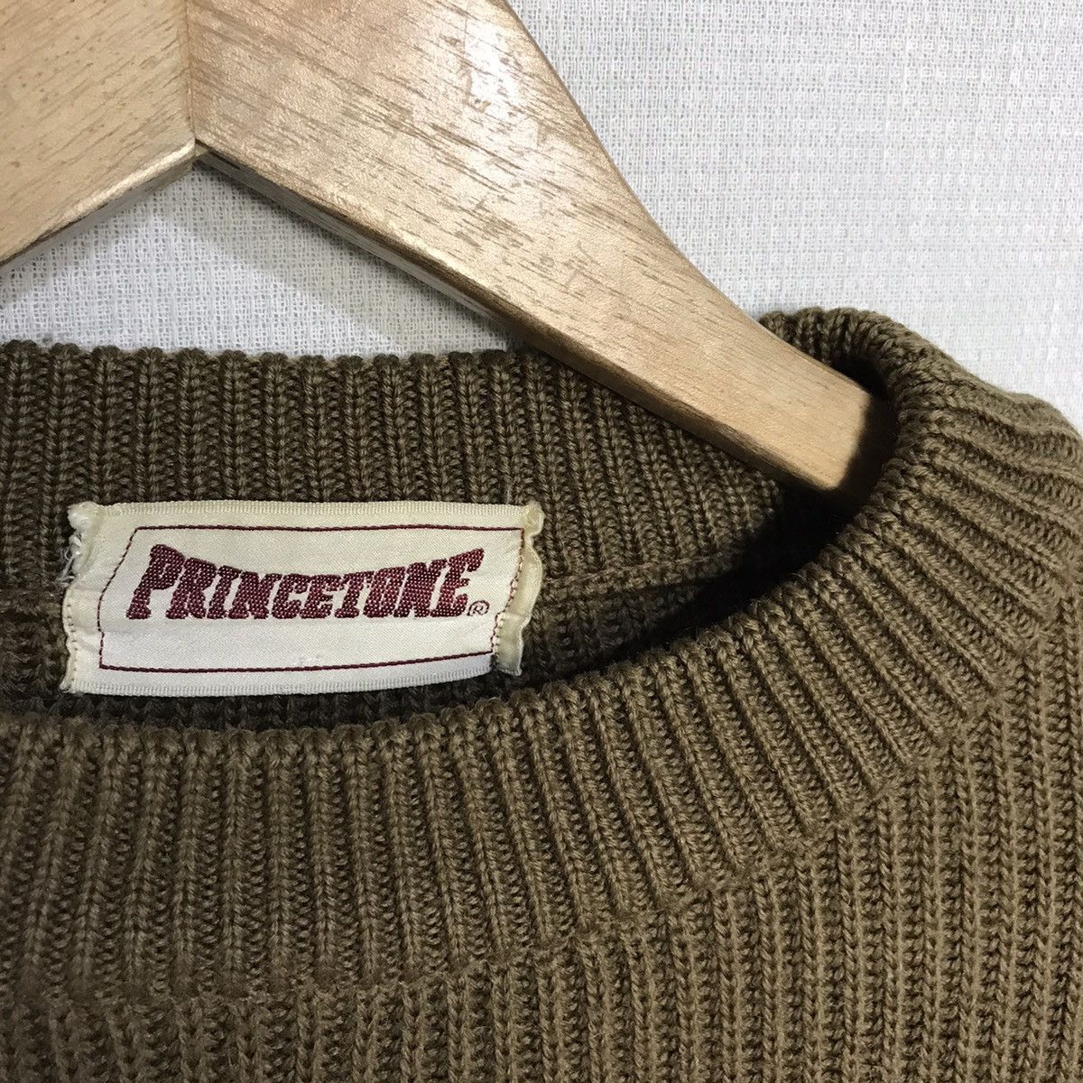 Japanese Brand × Vintage Vintage princetone knit curdoroy patchwork crewneck Size US M / EU 48-50 / 2 - 3 Thumbnail