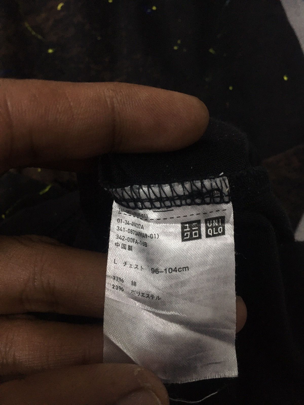 Uniqlo Black Skater Boy Thrashed Size US S / EU 44-46 / 1 - 5 Thumbnail