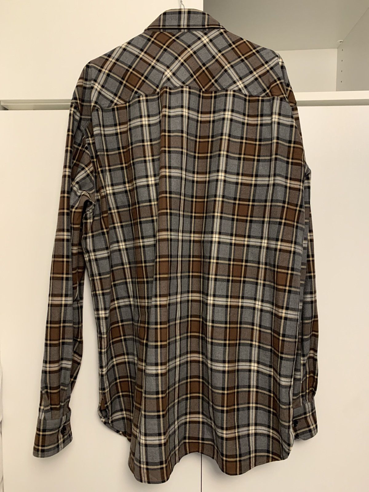 Dries Van Noten Oversize check shirt Size US L / EU 52-54 / 3 - 7 Thumbnail