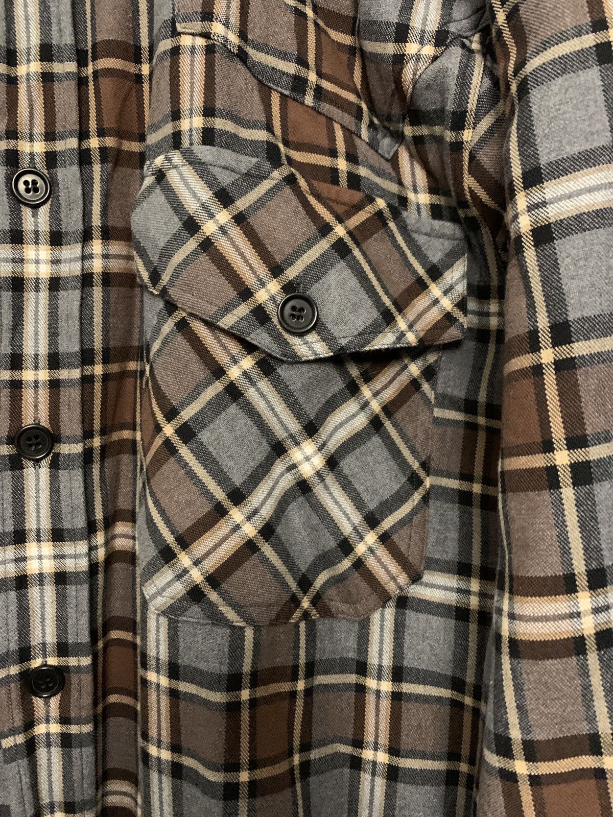 Dries Van Noten Oversize check shirt Size US L / EU 52-54 / 3 - 2 Thumbnail