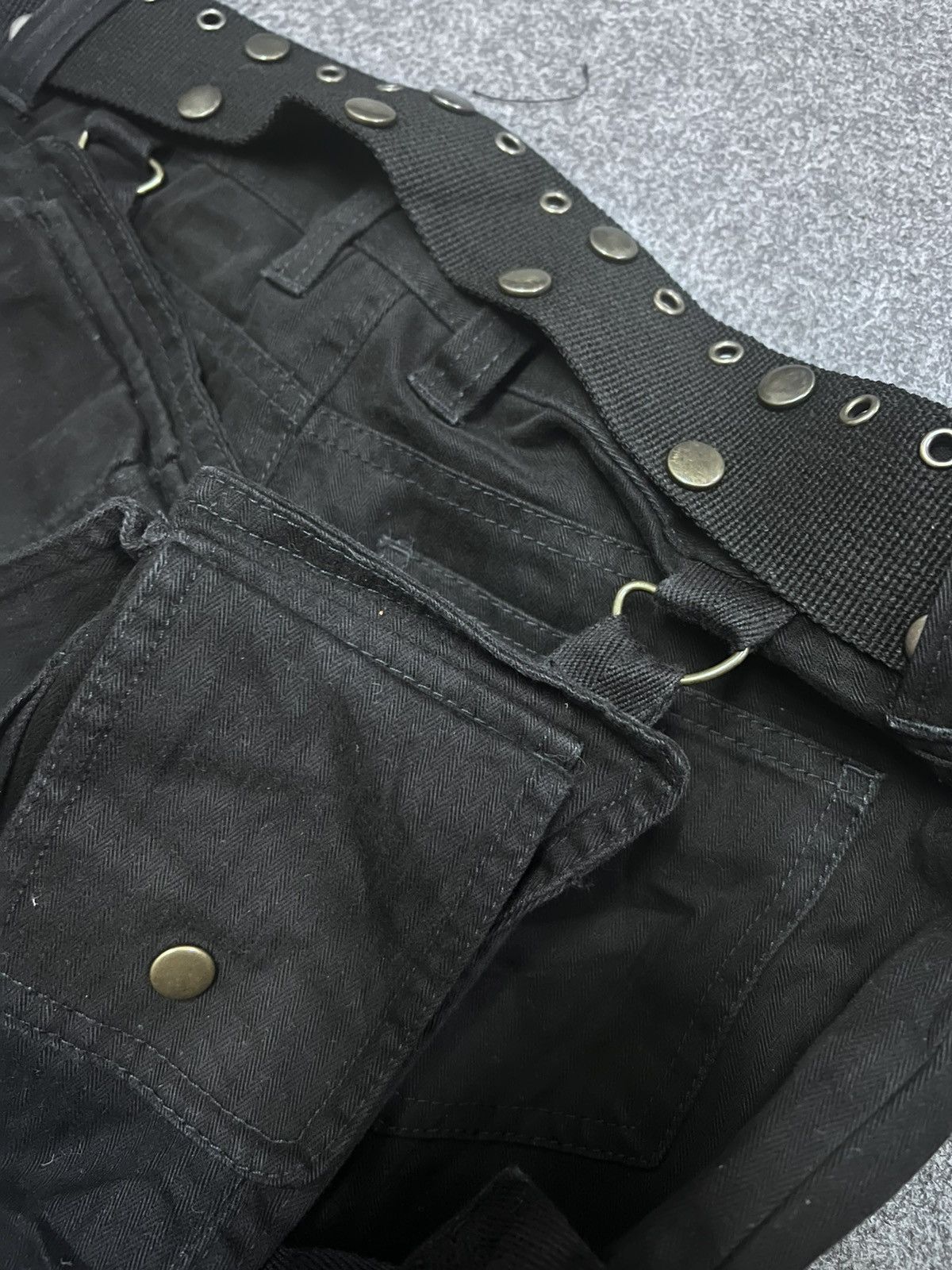 Japanese Brand TACTICAL💥CECIL McBEE CARGO BOUNDAGE PARACHUTE COTTON PANT Size US 29 - 12 Thumbnail