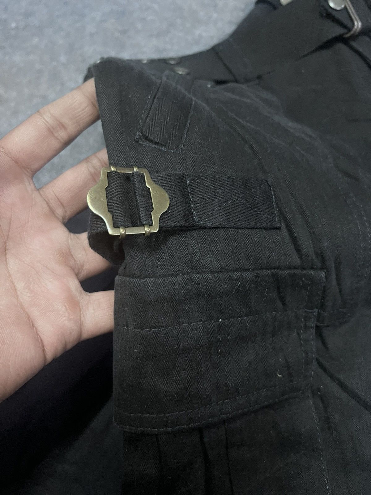 Japanese Brand TACTICAL💥CECIL McBEE CARGO BOUNDAGE PARACHUTE COTTON PANT Size US 29 - 7 Thumbnail