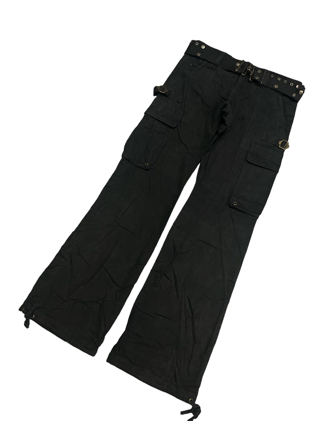 Japanese Brand TACTICAL💥CECIL McBEE CARGO BOUNDAGE PARACHUTE COTTON PANT Size US 29 - 5 Thumbnail