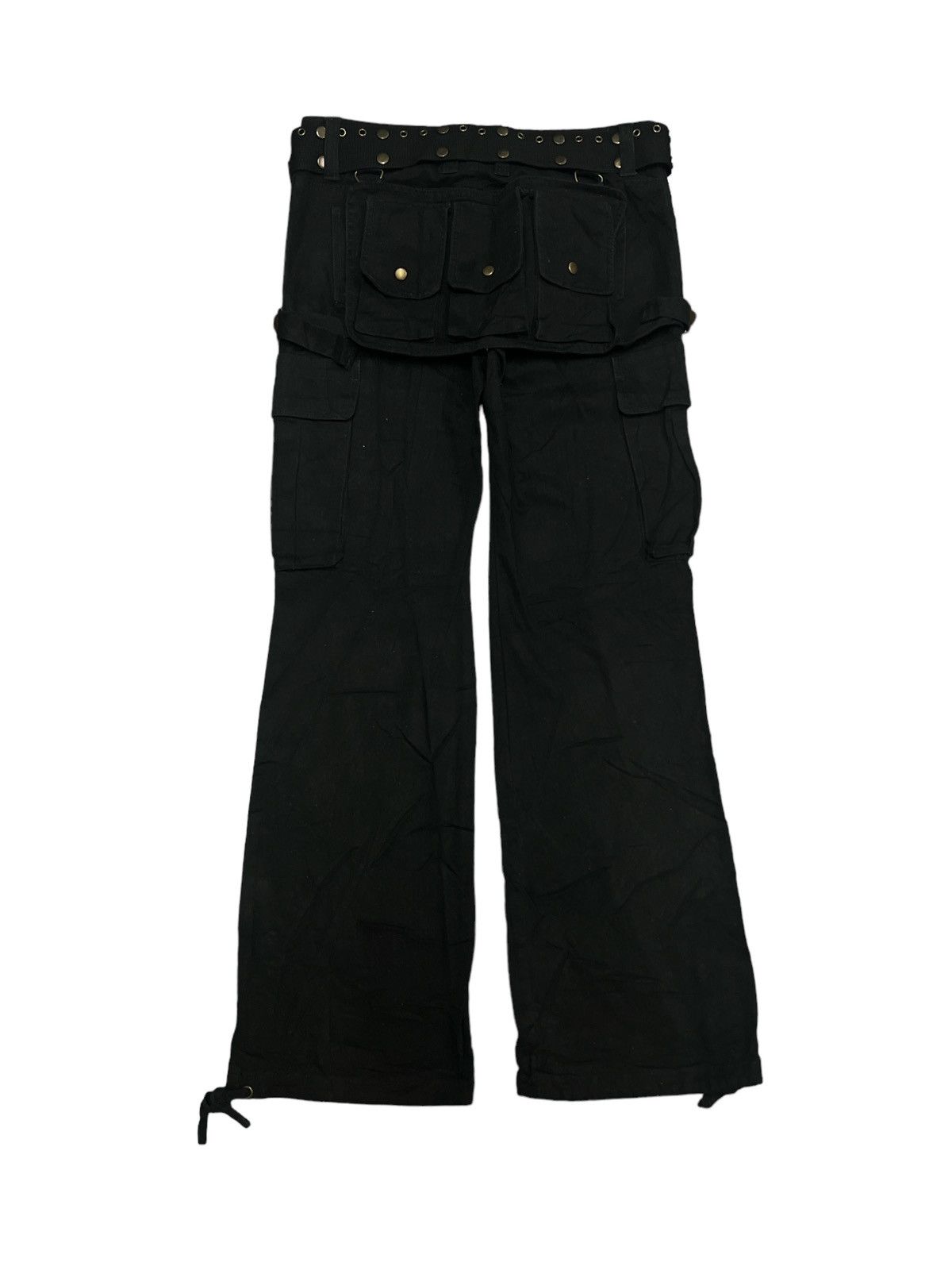 Japanese Brand TACTICAL💥CECIL McBEE CARGO BOUNDAGE PARACHUTE COTTON PANT Size US 29 - 4 Thumbnail
