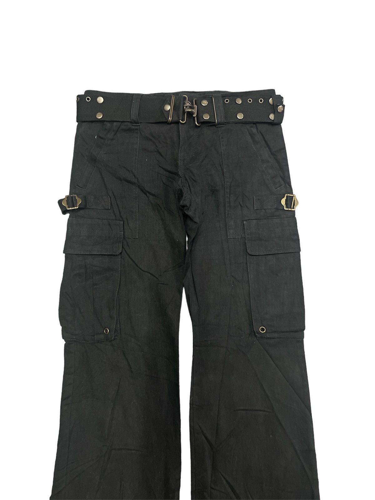 Japanese Brand TACTICAL💥CECIL McBEE CARGO BOUNDAGE PARACHUTE COTTON PANT Size US 29 - 3 Thumbnail