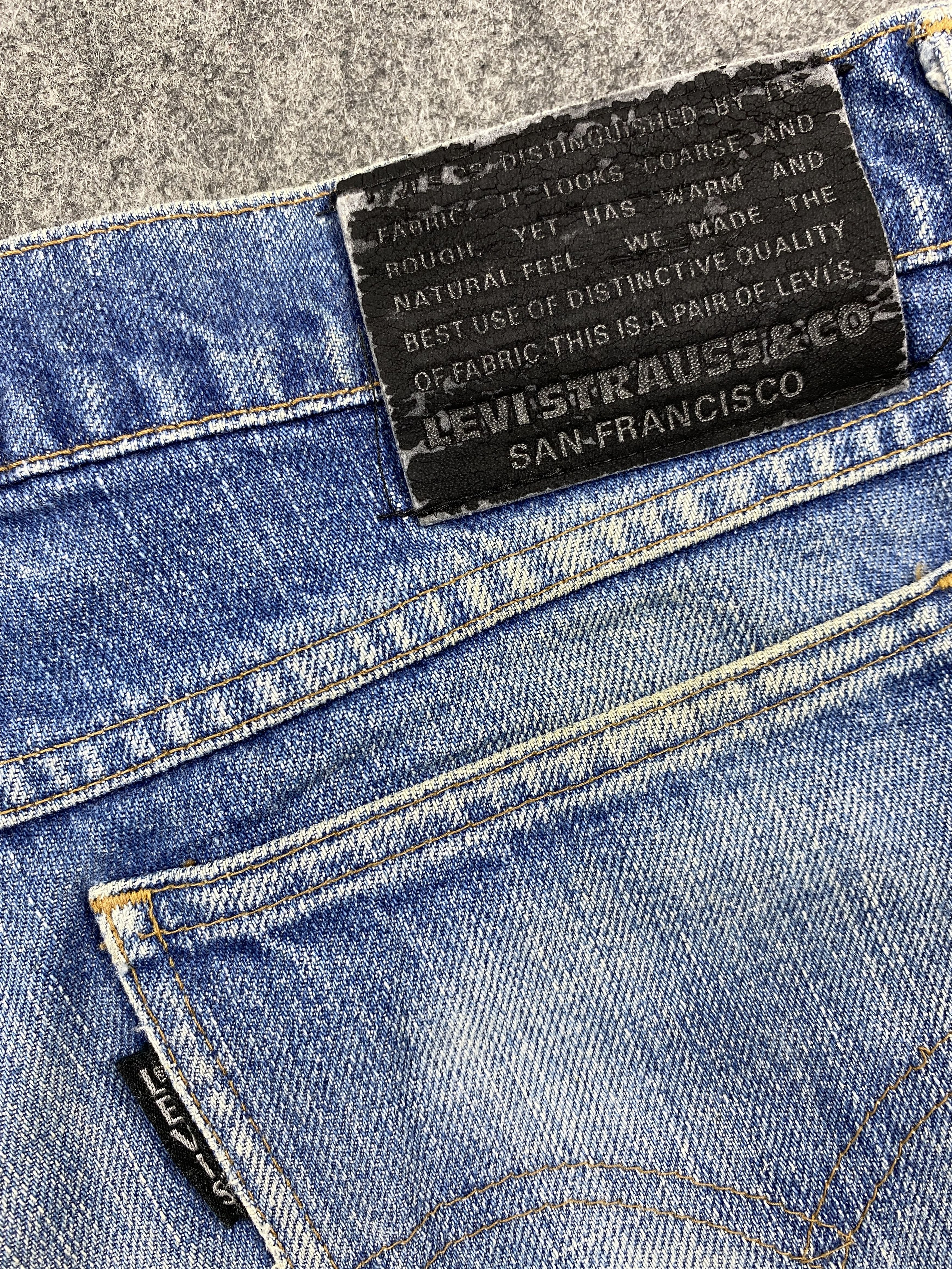 Levi's Distressed Blue Vintage Levi's Jeans 30x29.5 Denim -JN1388 Size US 30 / EU 46 - 10 Thumbnail