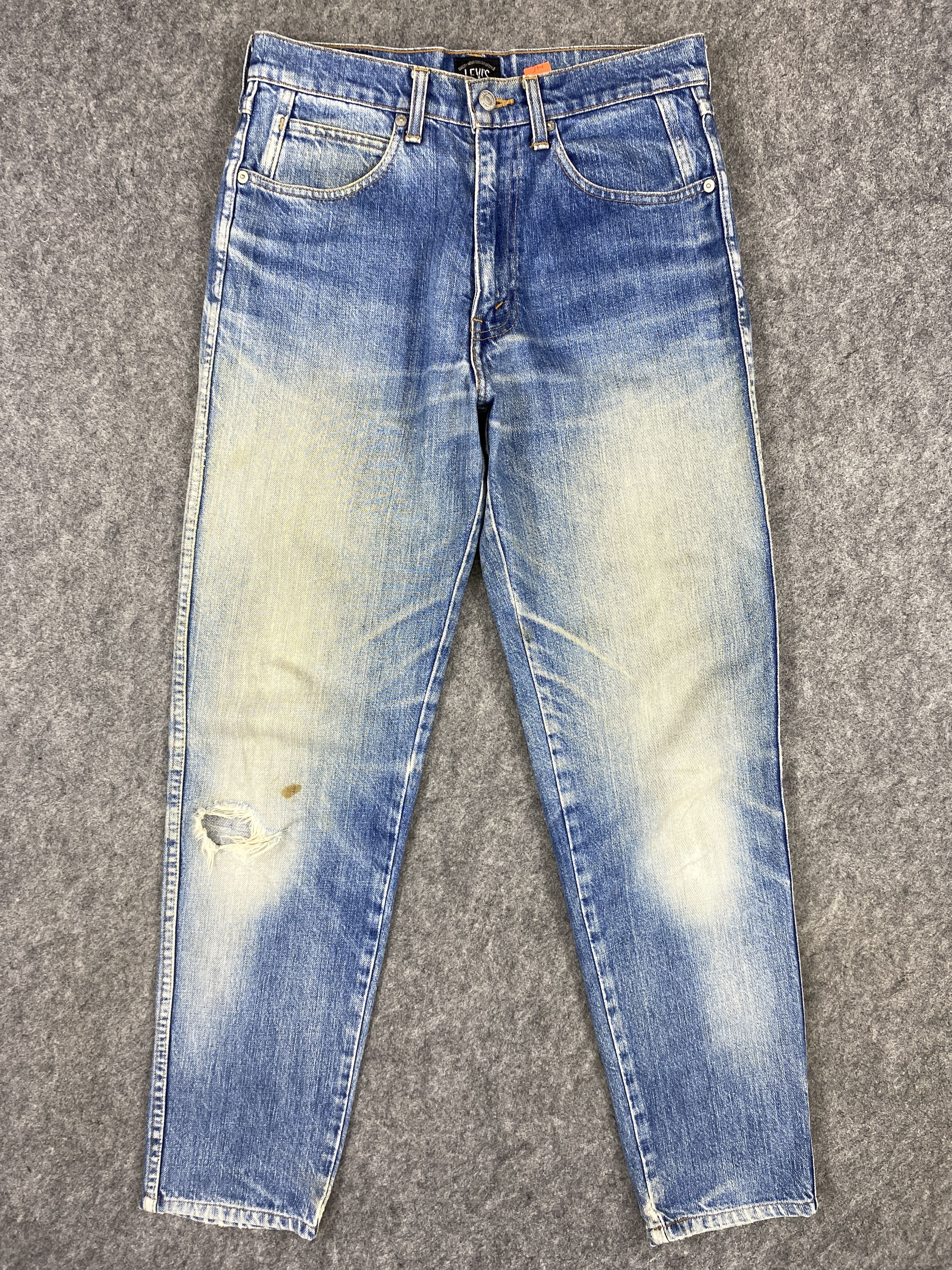 Levi's Distressed Blue Vintage Levi's Jeans 30x29.5 Denim -JN1388 Size US 30 / EU 46 - 1 Thumbnail