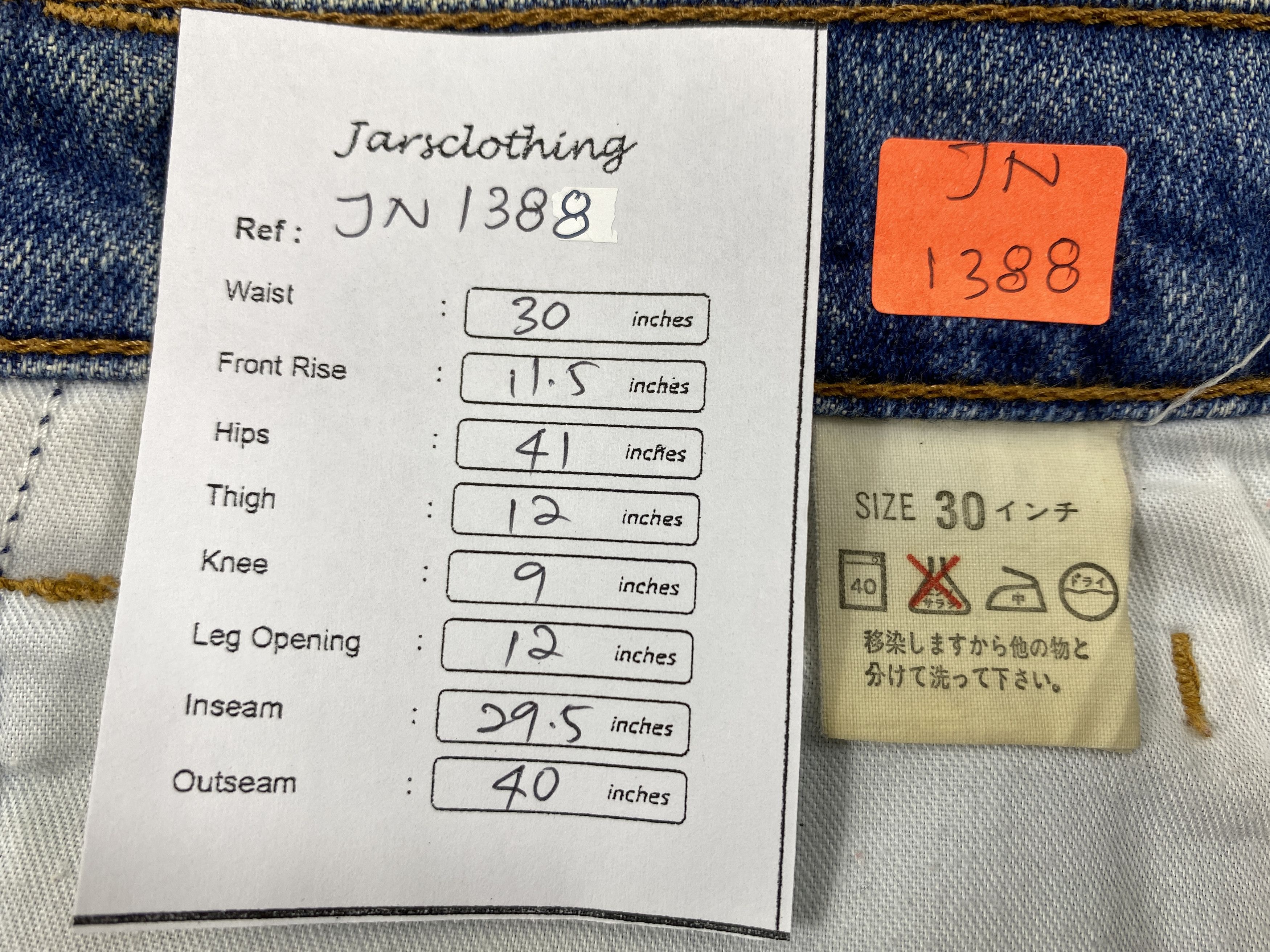 Levi's Distressed Blue Vintage Levi's Jeans 30x29.5 Denim -JN1388 Size US 30 / EU 46 - 8 Thumbnail