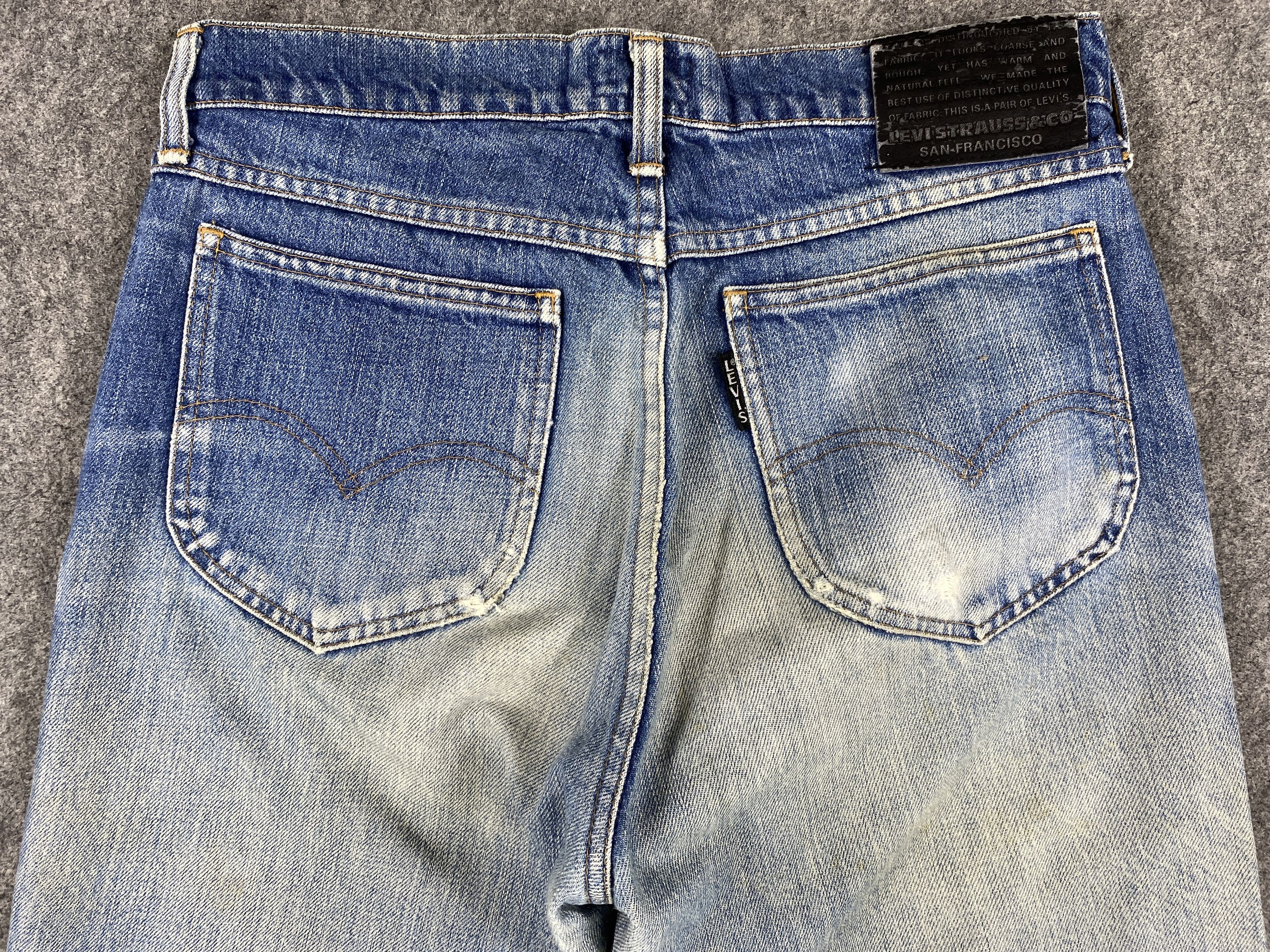 Levi's Distressed Blue Vintage Levi's Jeans 30x29.5 Denim -JN1388 Size US 30 / EU 46 - 4 Thumbnail