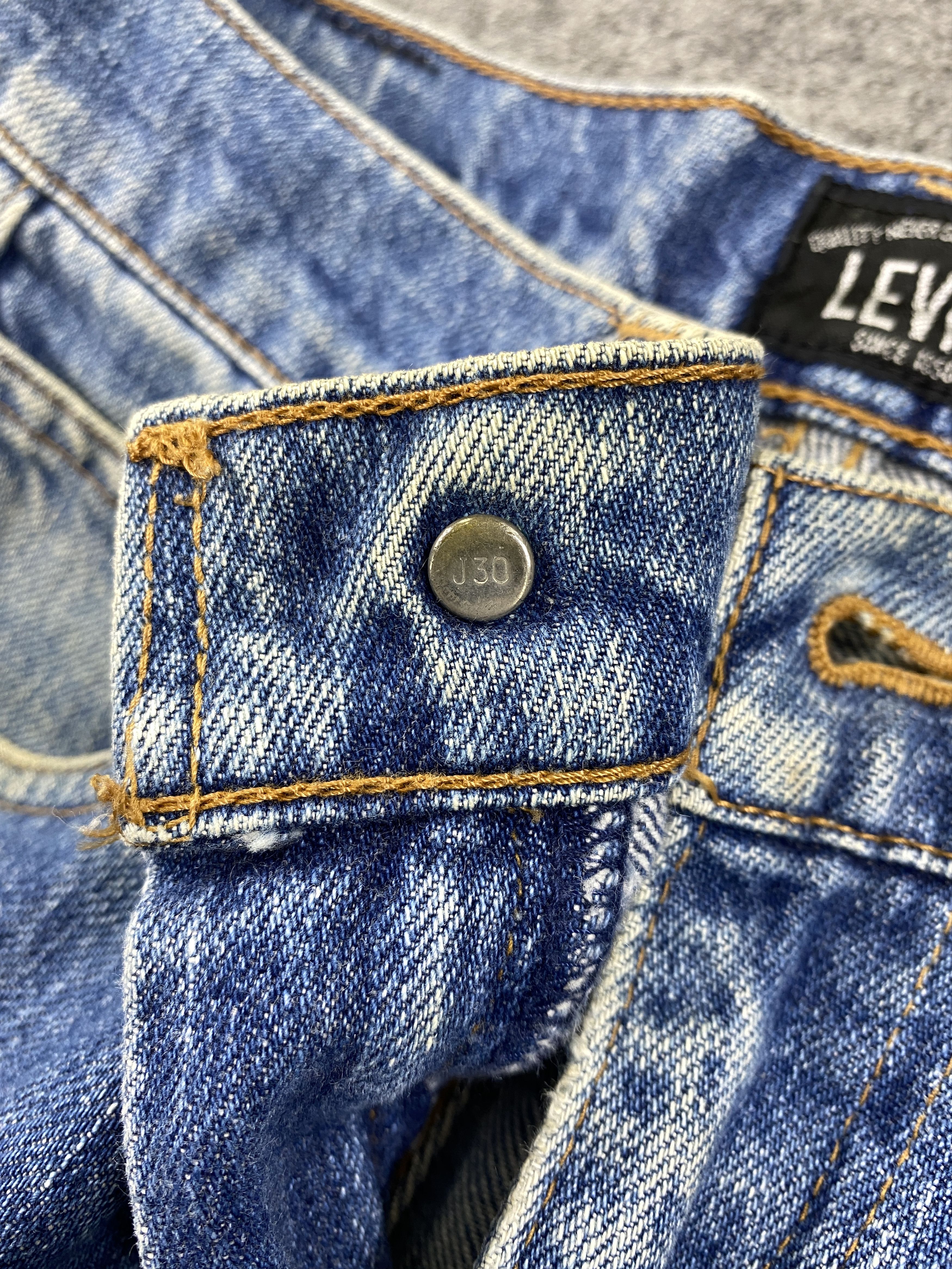 Levi's Distressed Blue Vintage Levi's Jeans 30x29.5 Denim -JN1388 Size US 30 / EU 46 - 7 Thumbnail