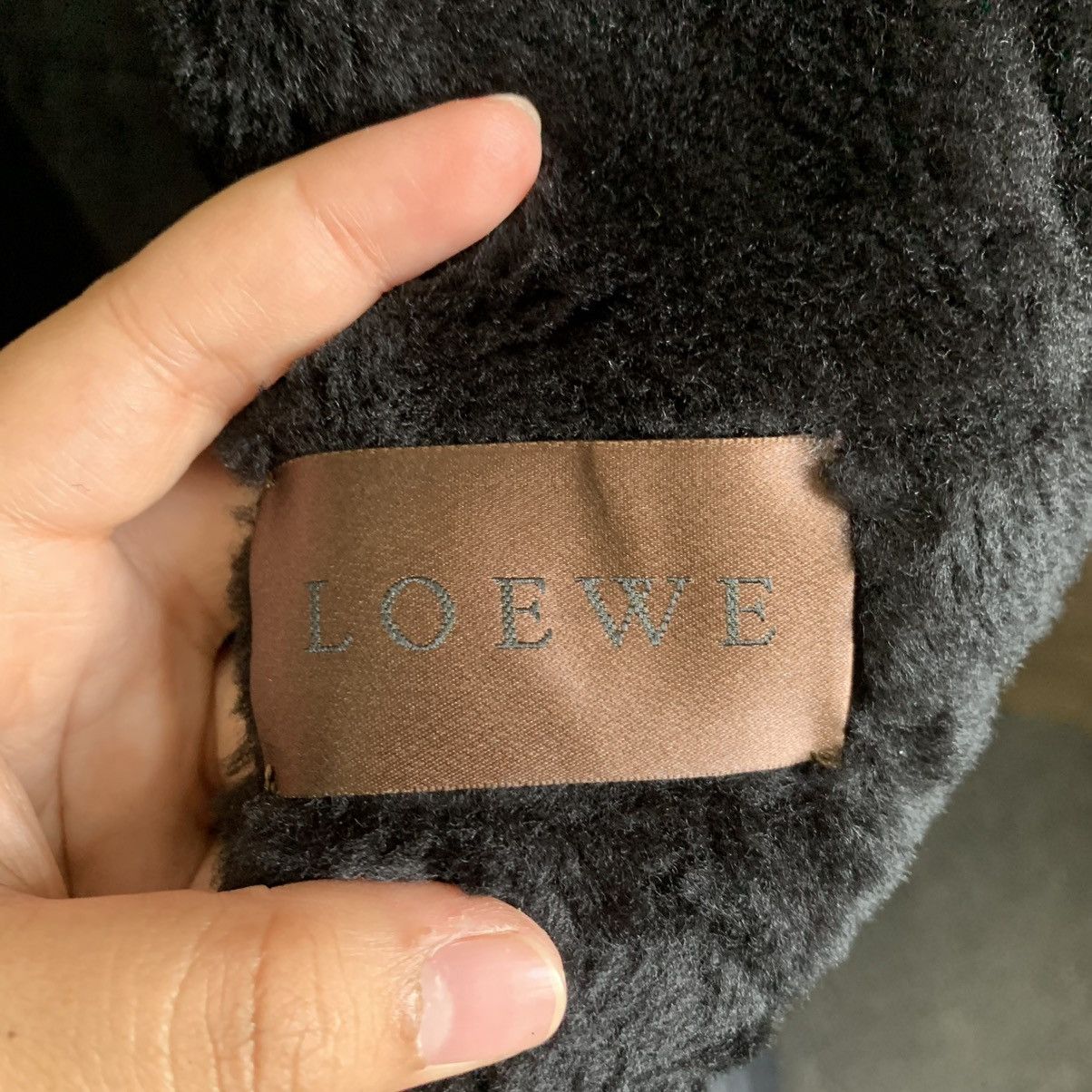 Loewe Vintage Faded Loewe Leather Long Jacket With Sherpa Lining Size S / US 4 / IT 40 - 7 Thumbnail