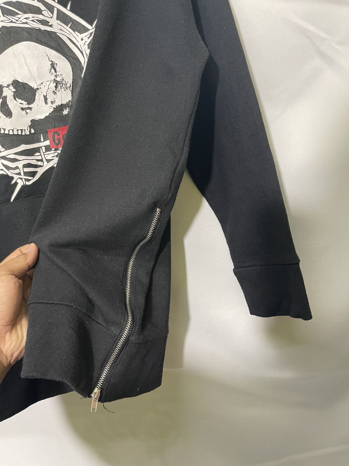 Seditionaries VINTAGE THE EDGE OF HELL CAT PUNK HOODIE Size US L / EU 52-54 / 3 - 7 Thumbnail