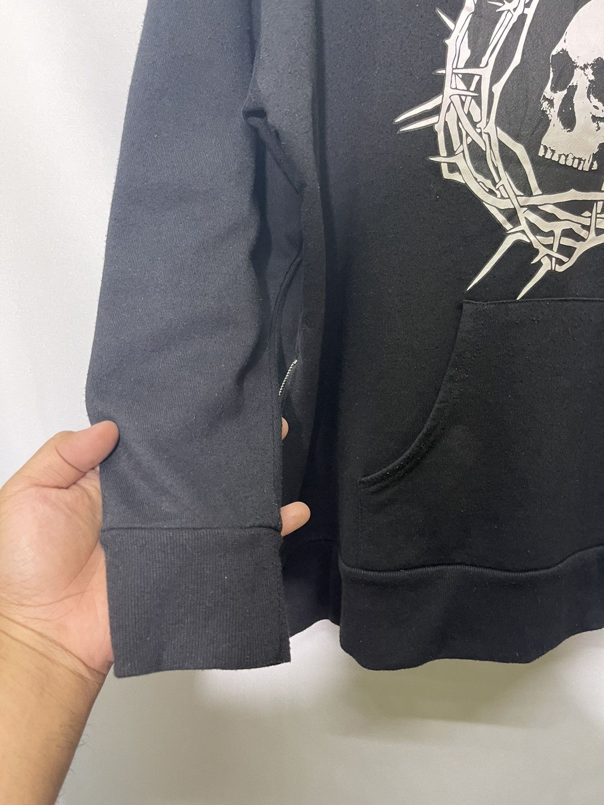 Seditionaries VINTAGE THE EDGE OF HELL CAT PUNK HOODIE Size US L / EU 52-54 / 3 - 5 Thumbnail