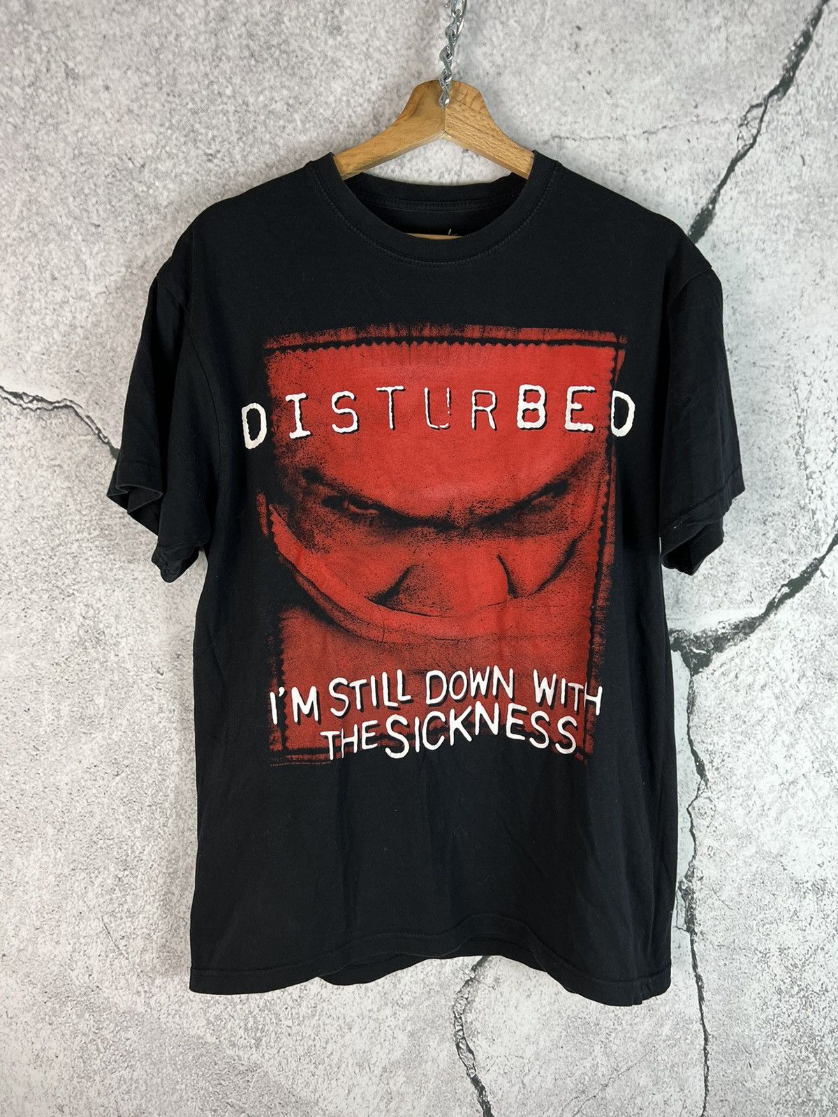 Band Tees × Vintage Vintage Disturbed band tshirt Size US L / EU 52-54 / 3 - 1 Thumbnail