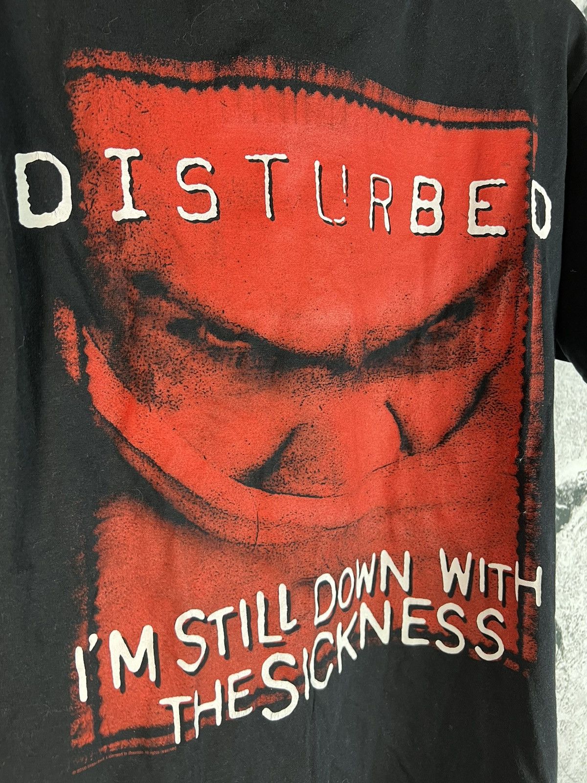 Band Tees × Vintage Vintage Disturbed band tshirt Size US L / EU 52-54 / 3 - 3 Thumbnail