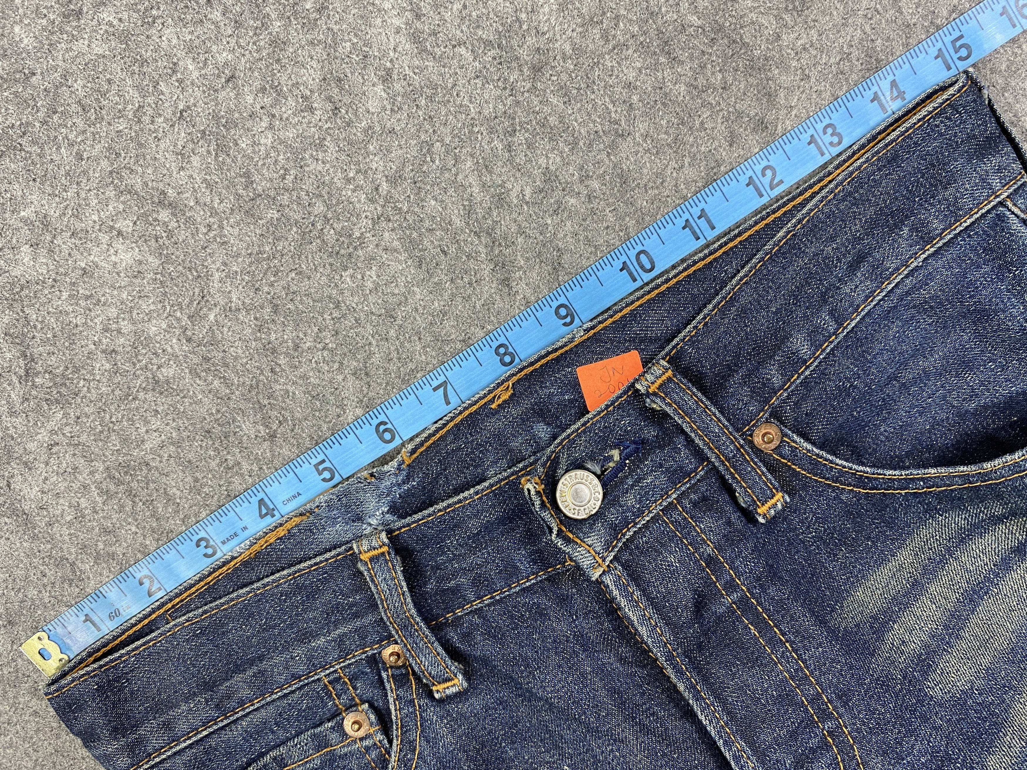 Levi's Distressed Blue Vintage Levi's 522 30x33 Denim -JN2001 Size US 30 / EU 46 - 5 Thumbnail