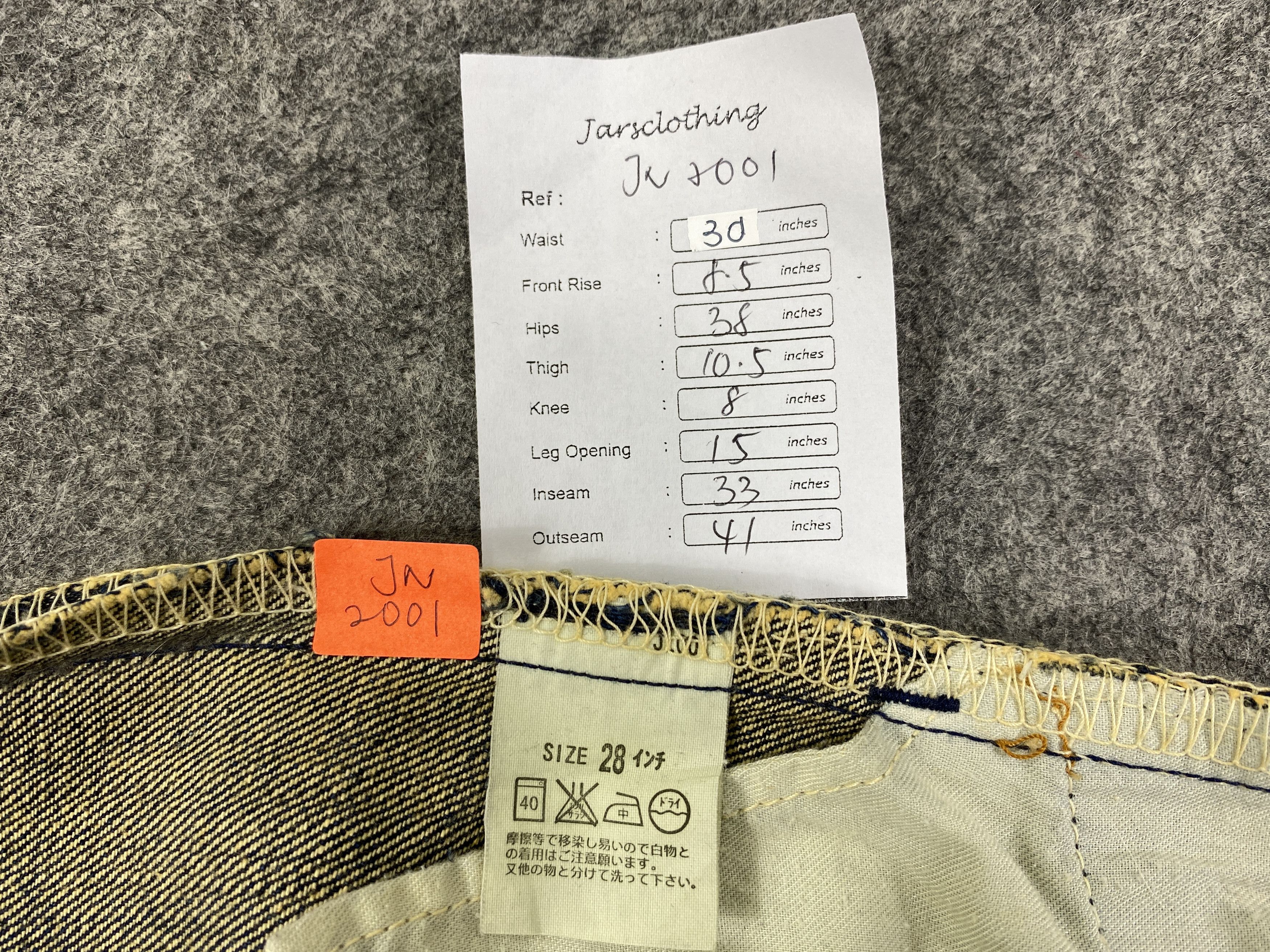 Levi's Distressed Blue Vintage Levi's 522 30x33 Denim -JN2001 Size US 30 / EU 46 - 8 Thumbnail