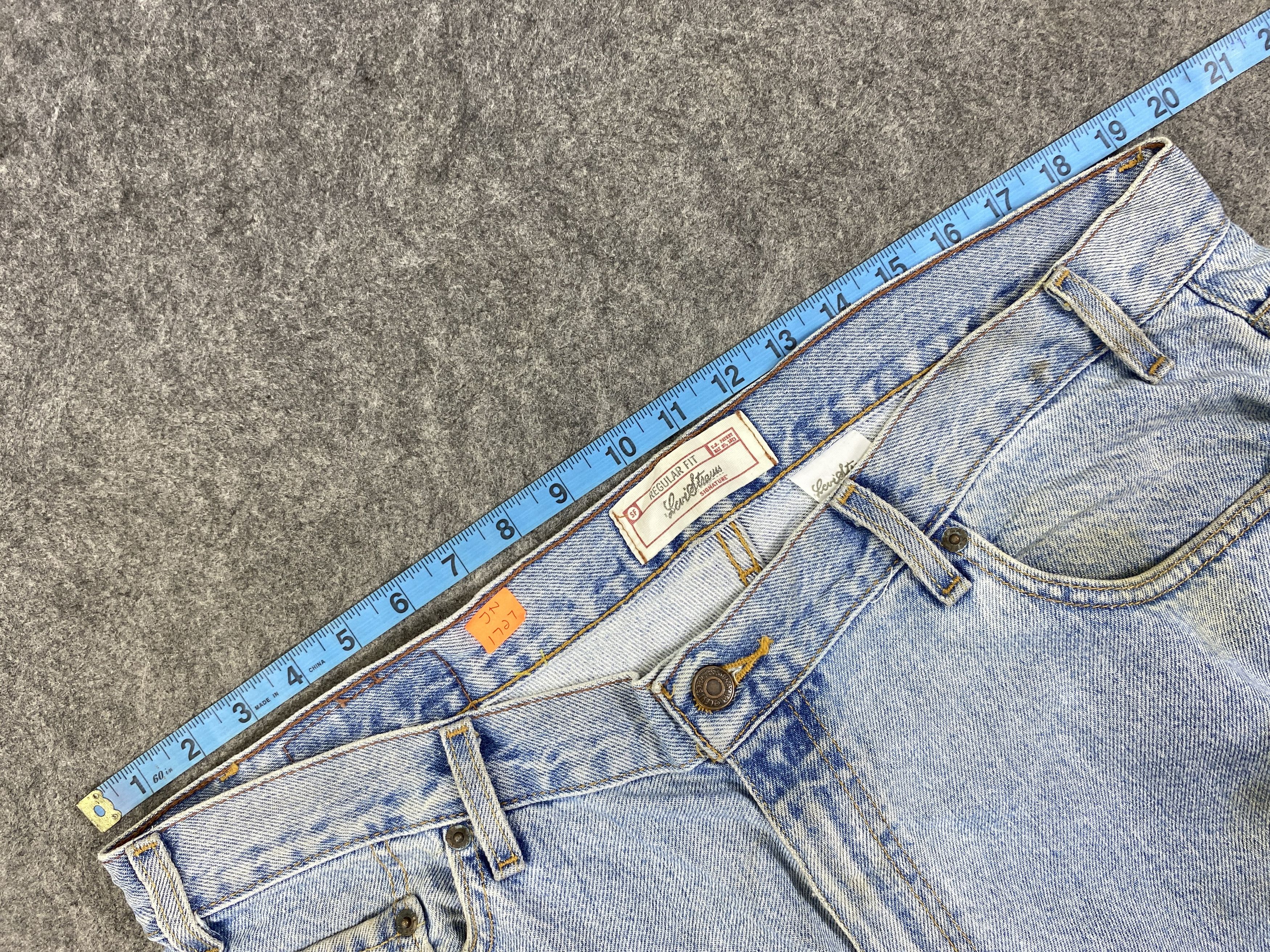 Levi's Light Blue Wash Vintage Levi's Signature 39x29.5 -JN1727 Size US 39 - 5 Thumbnail