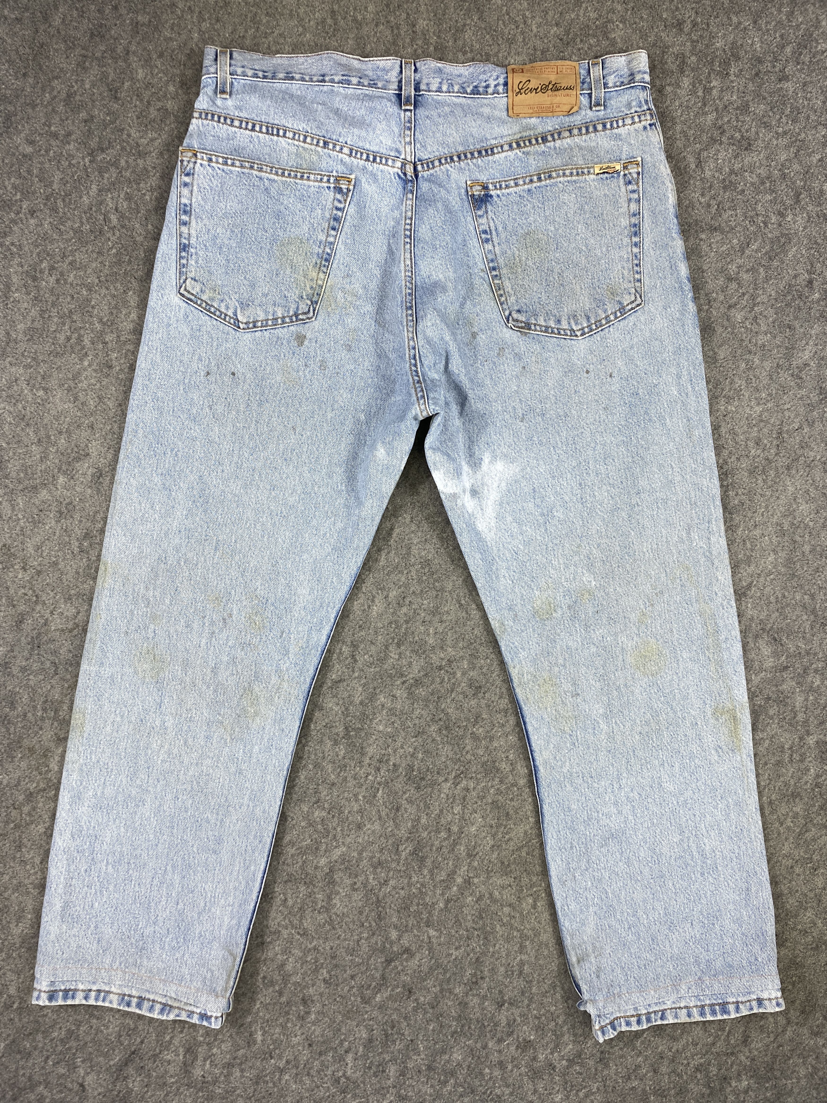 Levi's Light Blue Wash Vintage Levi's Signature 39x29.5 -JN1727 Size US 39 - 2 Thumbnail