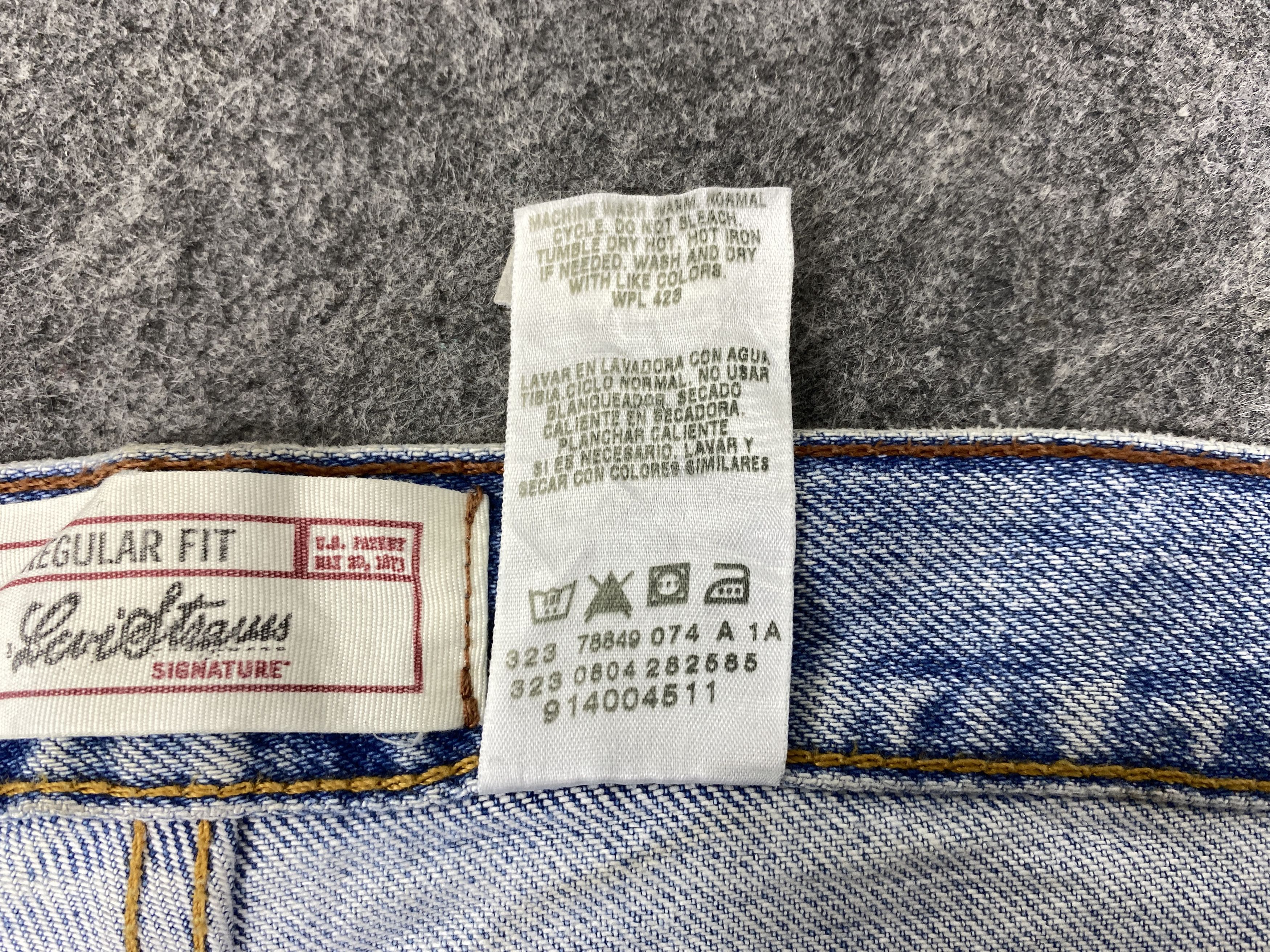 Levi's Light Blue Wash Vintage Levi's Signature 39x29.5 -JN1727 Size US 39 - 9 Thumbnail