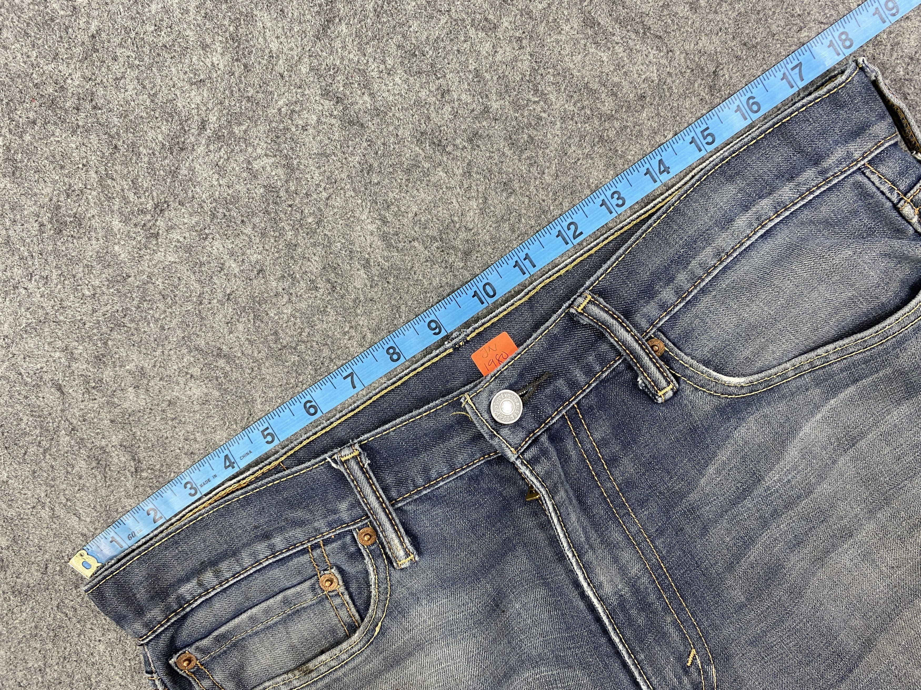 Levi's Distressed Blue Levi's 513 Jeans 36x30 Denim -JN1980 Size US 36 / EU 52 - 5 Thumbnail