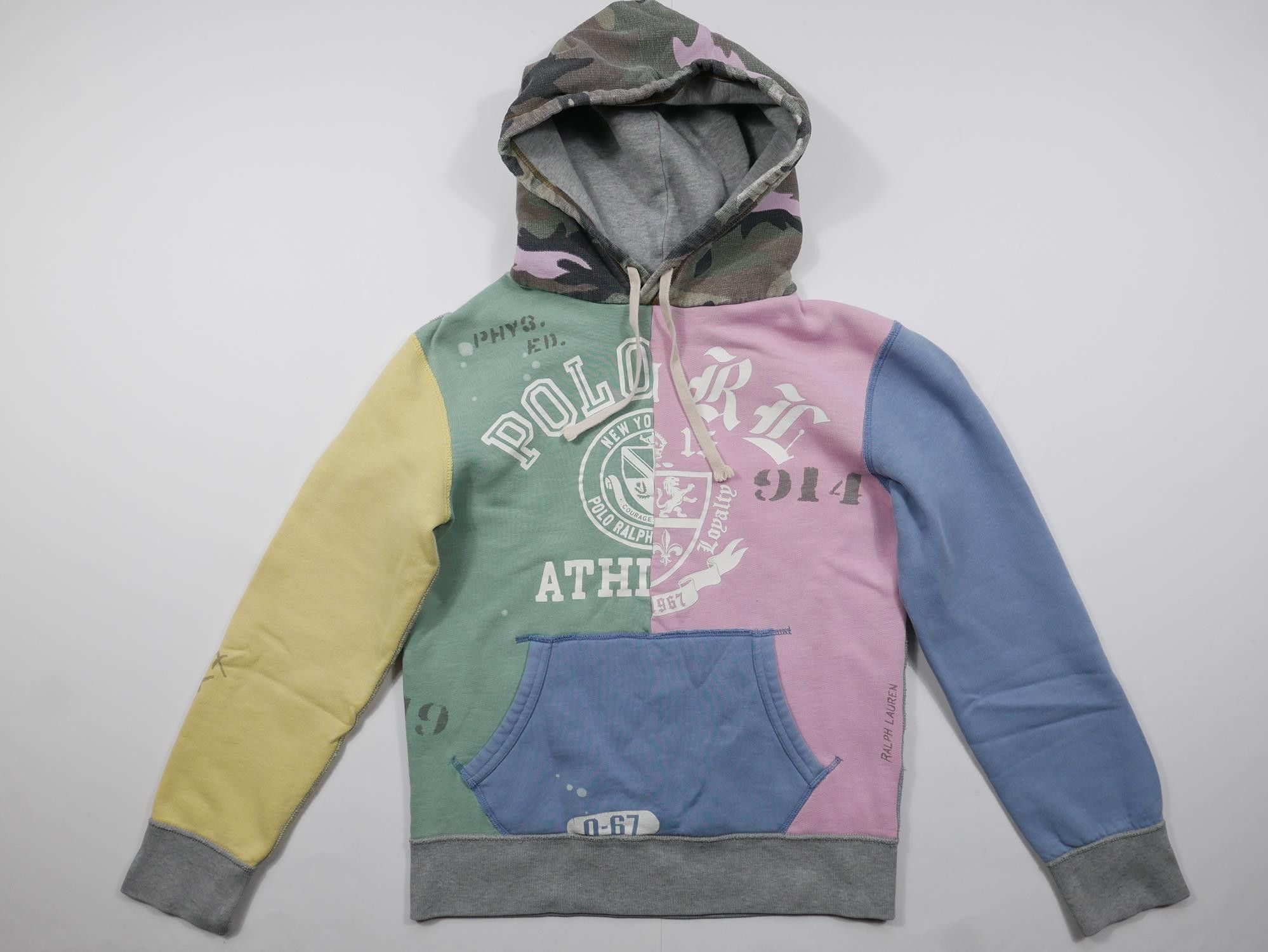 Polo Ralph Lauren Polo Ralph Lauren Hoodie Varsity Patchwork Letterman S Size US S / EU 44-46 / 1 - 1 Thumbnail